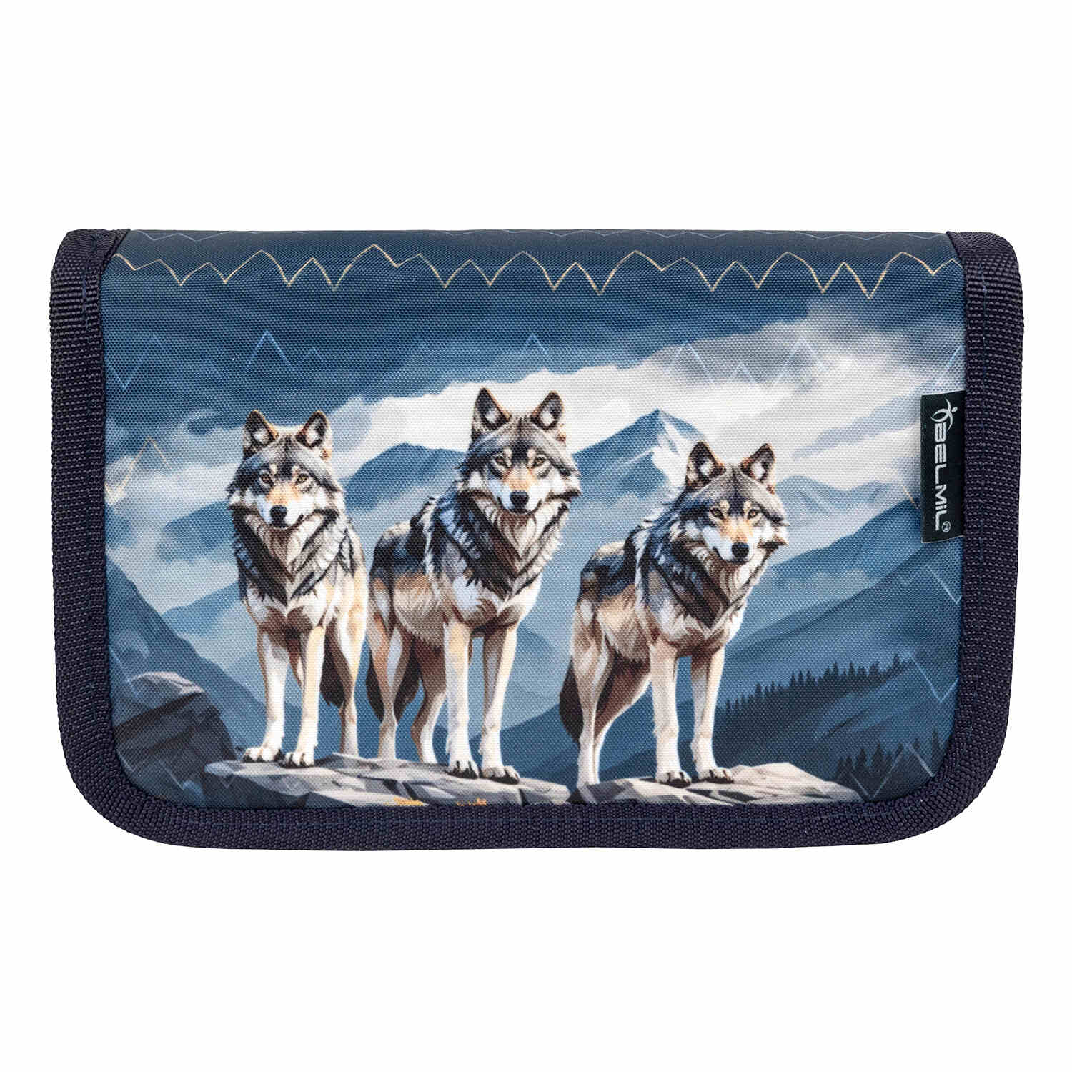 Compact Wolves schoolbag set 5 pcs.