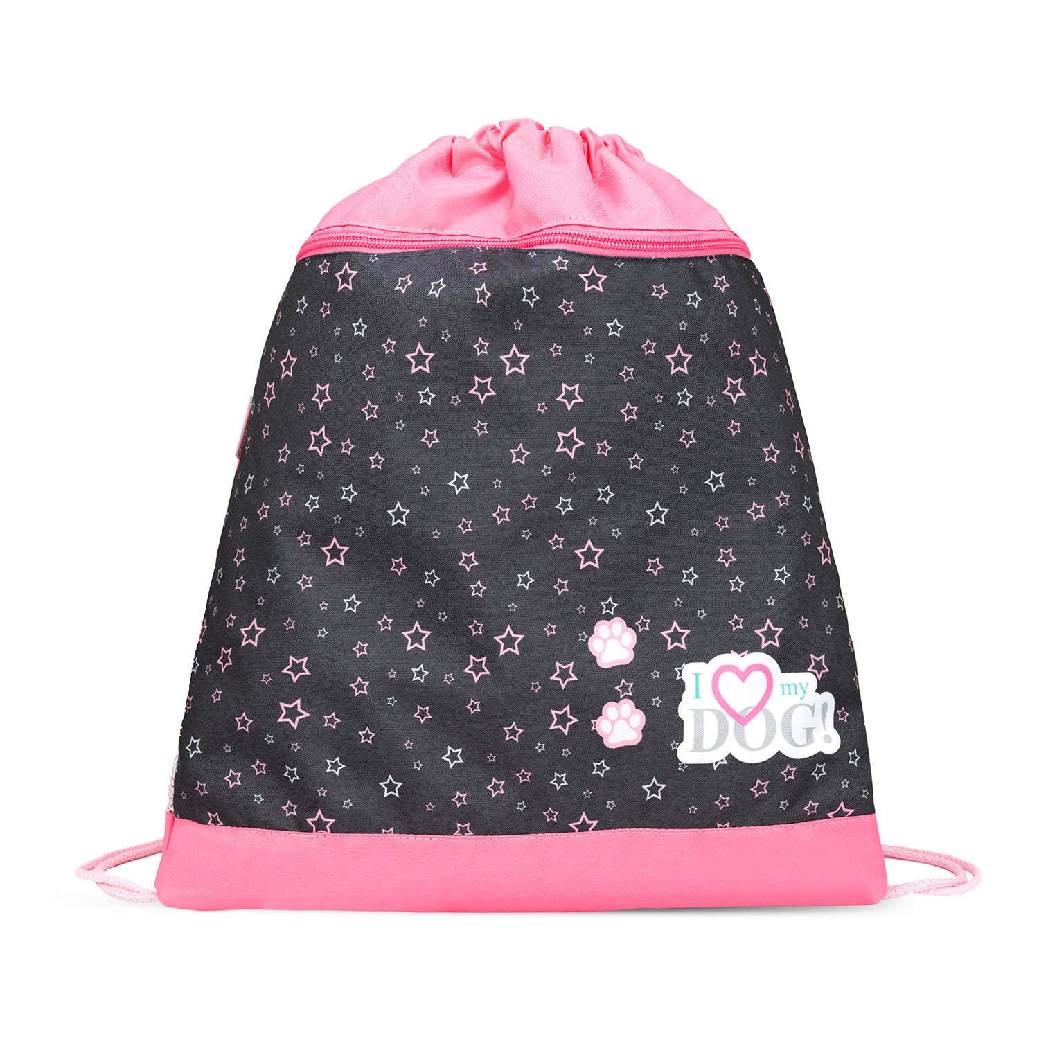 Ergonomisches Schulranzen-Set für Mädchen – Belmil Classy Starry Paws (4-tlg.)