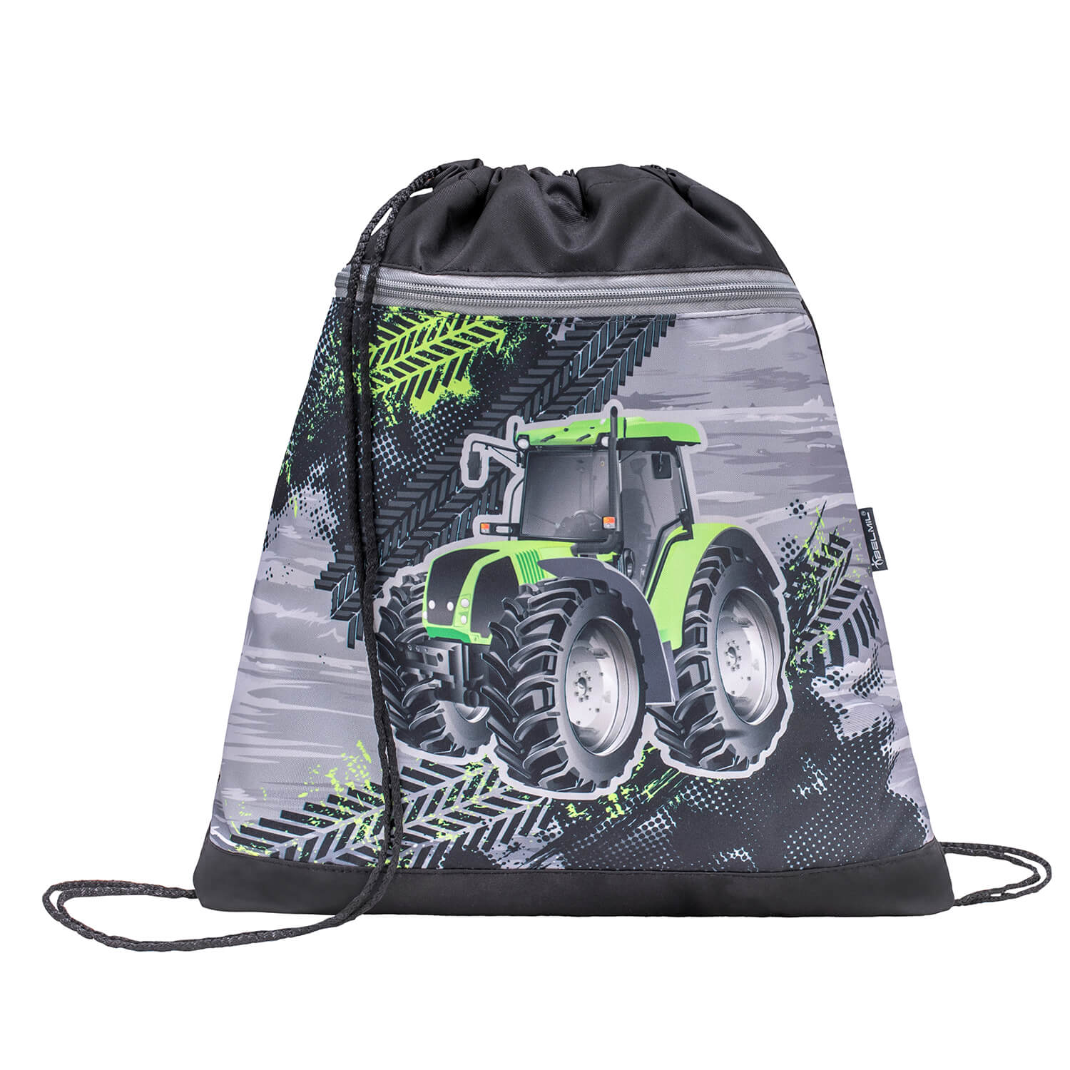 Customize Me Green Tractor schoolbag set 4 pcs