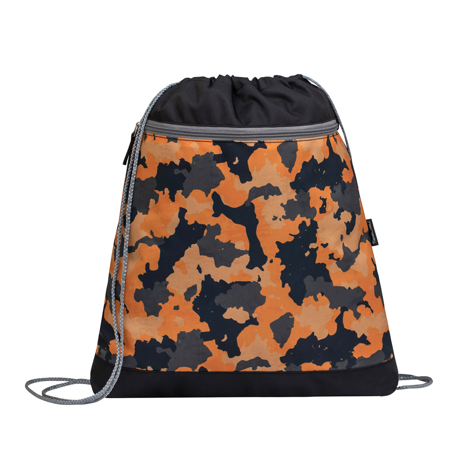 Motion Orange Camouflage Schulranzen Set 5 tlg.