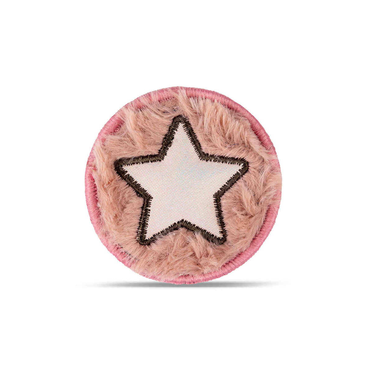 Circle Velvet Star Patch