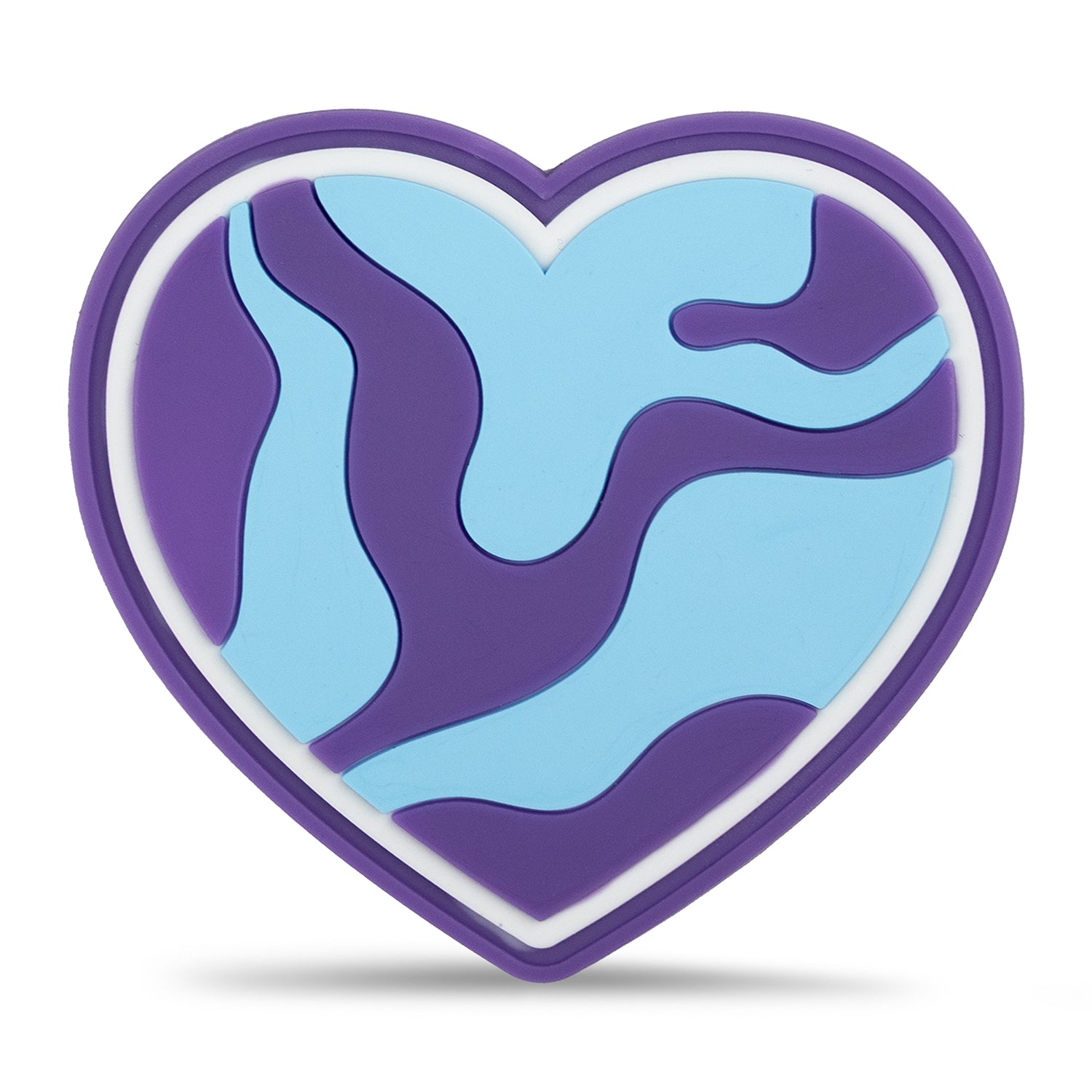 Belmil Patch Set – 4-Piece Velcro Patches "Ocean Heart"