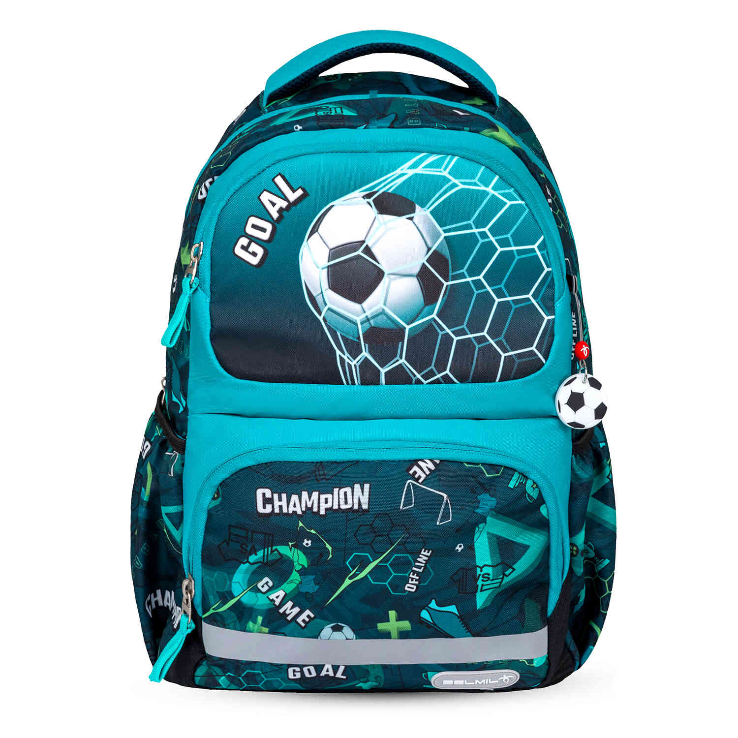 Midi Pack Football Goal Schulrucksack