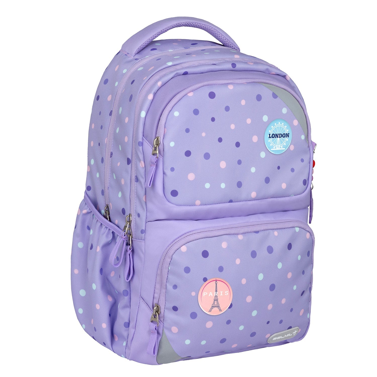 Maxi Pack Purple Dots backpack