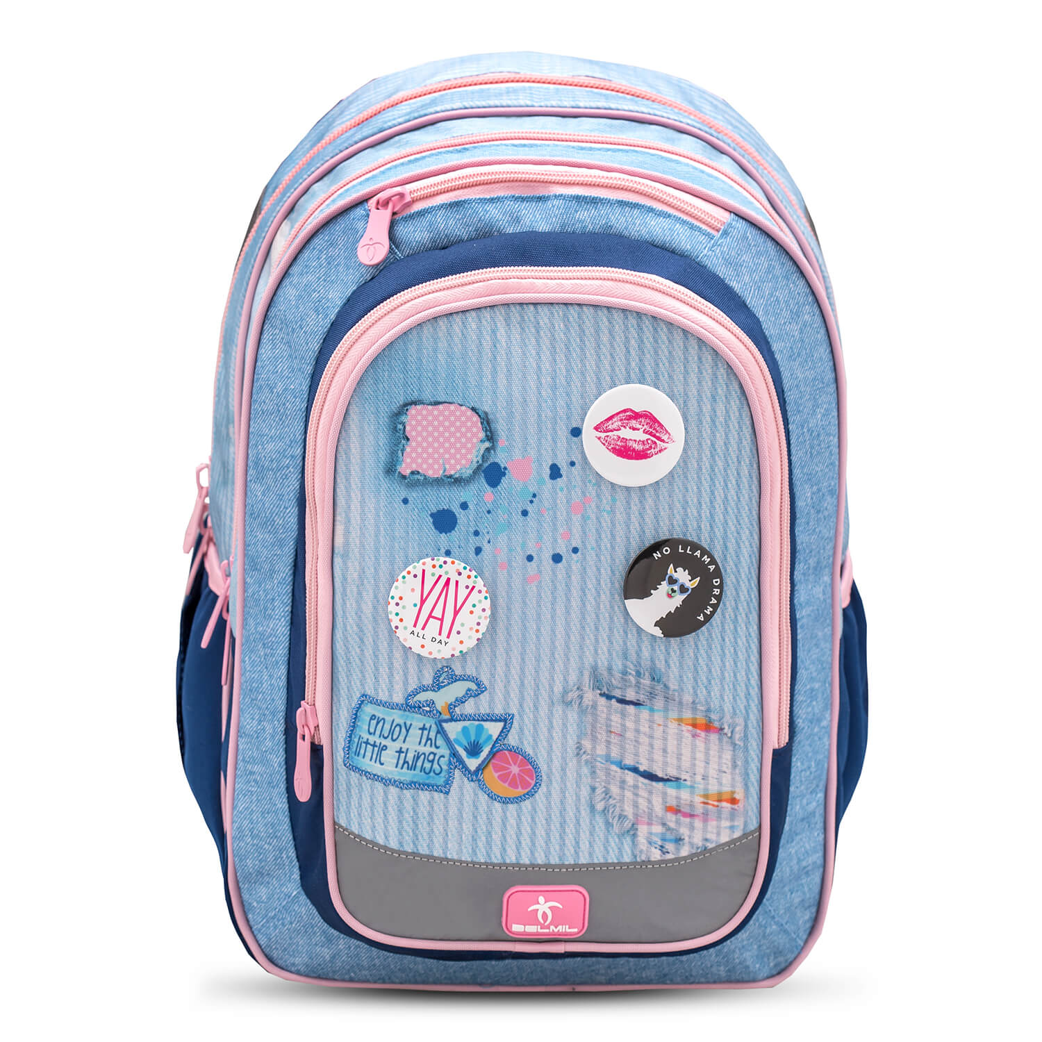 The Spacious Jeans Lining backpack