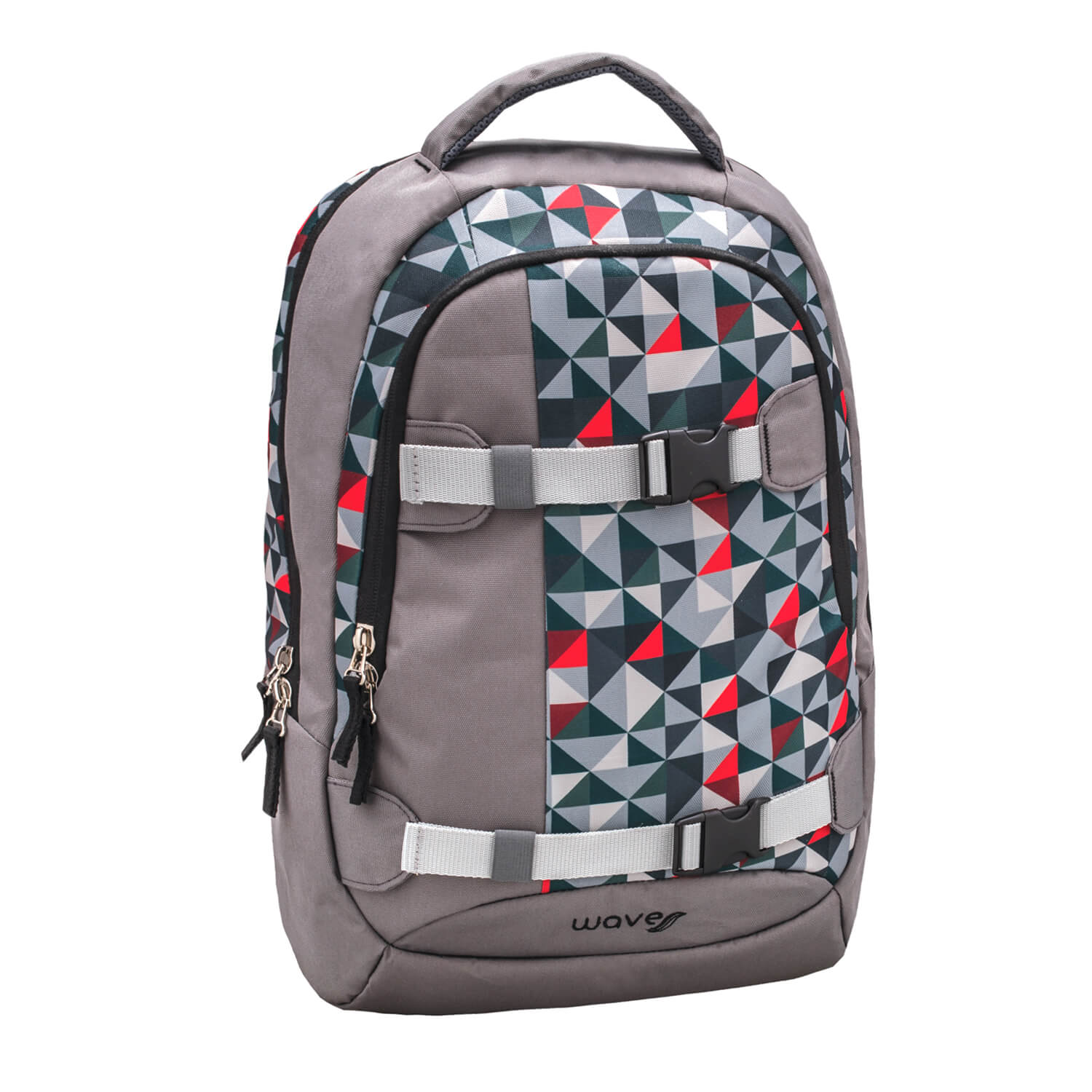 Air Sport  Red Black Mosaic Schulrucksack