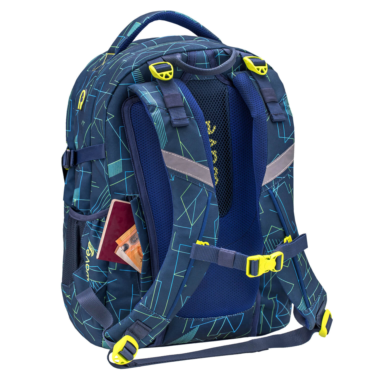 Wave Infinity Electrify school backpack Set 2 Pcs