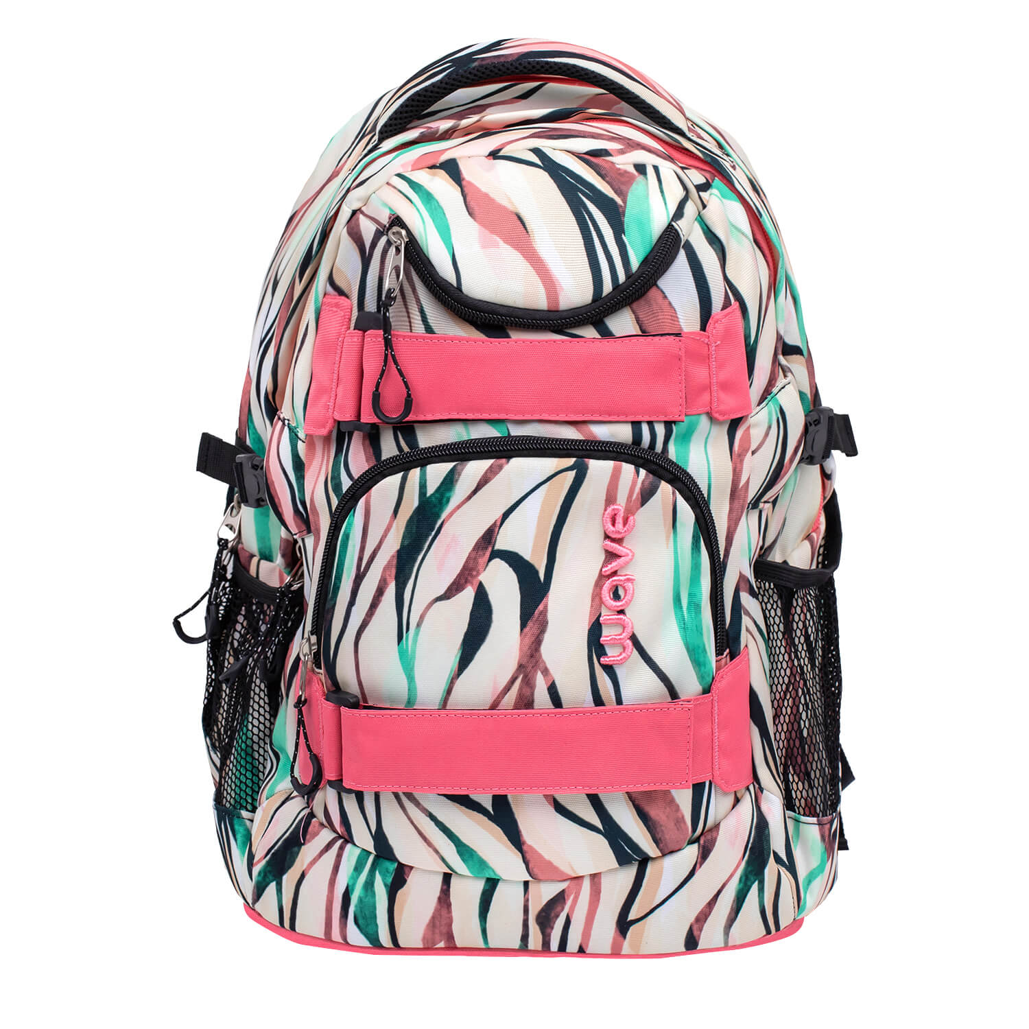 Wave Infinity Feathers school backpack Set 3 Pcs