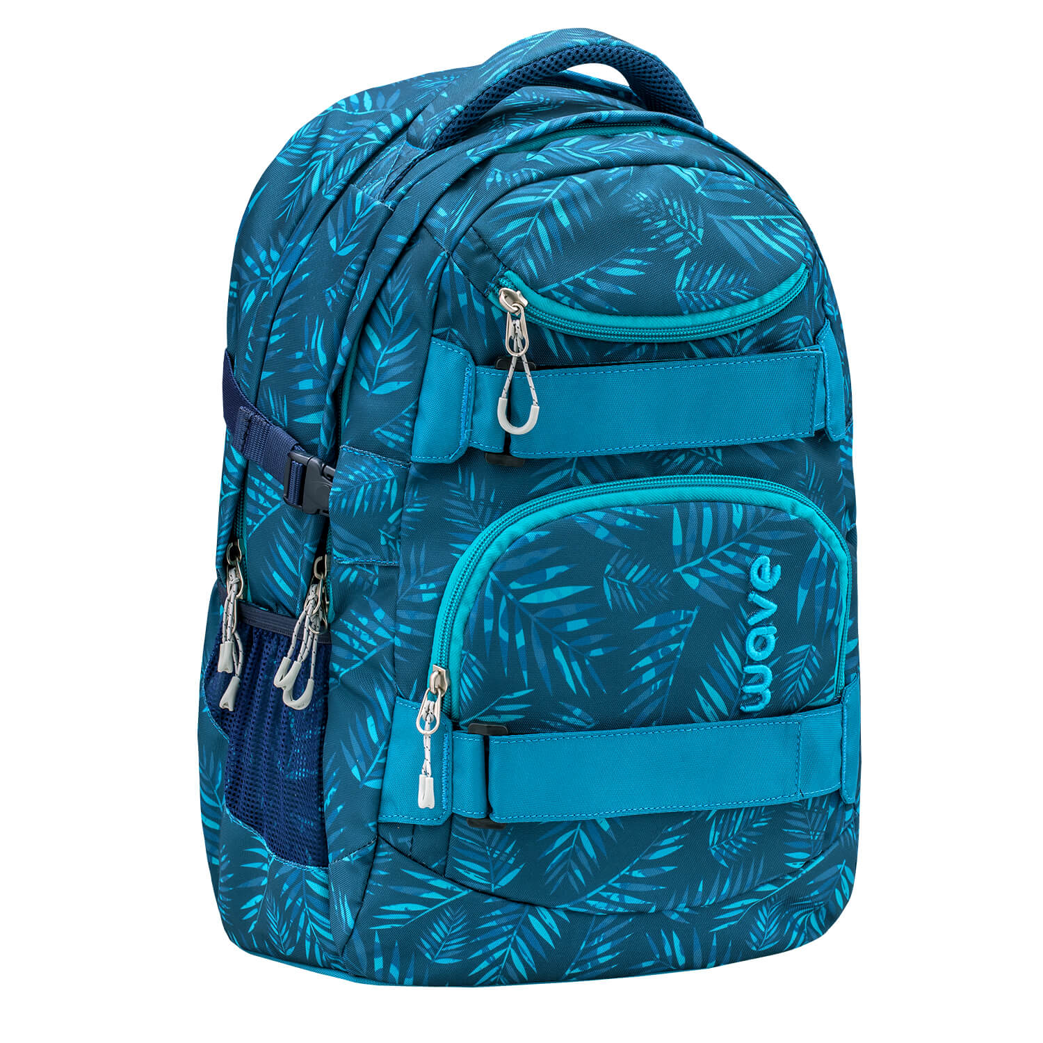 Wave Infinity Jungle Vibe school backpack