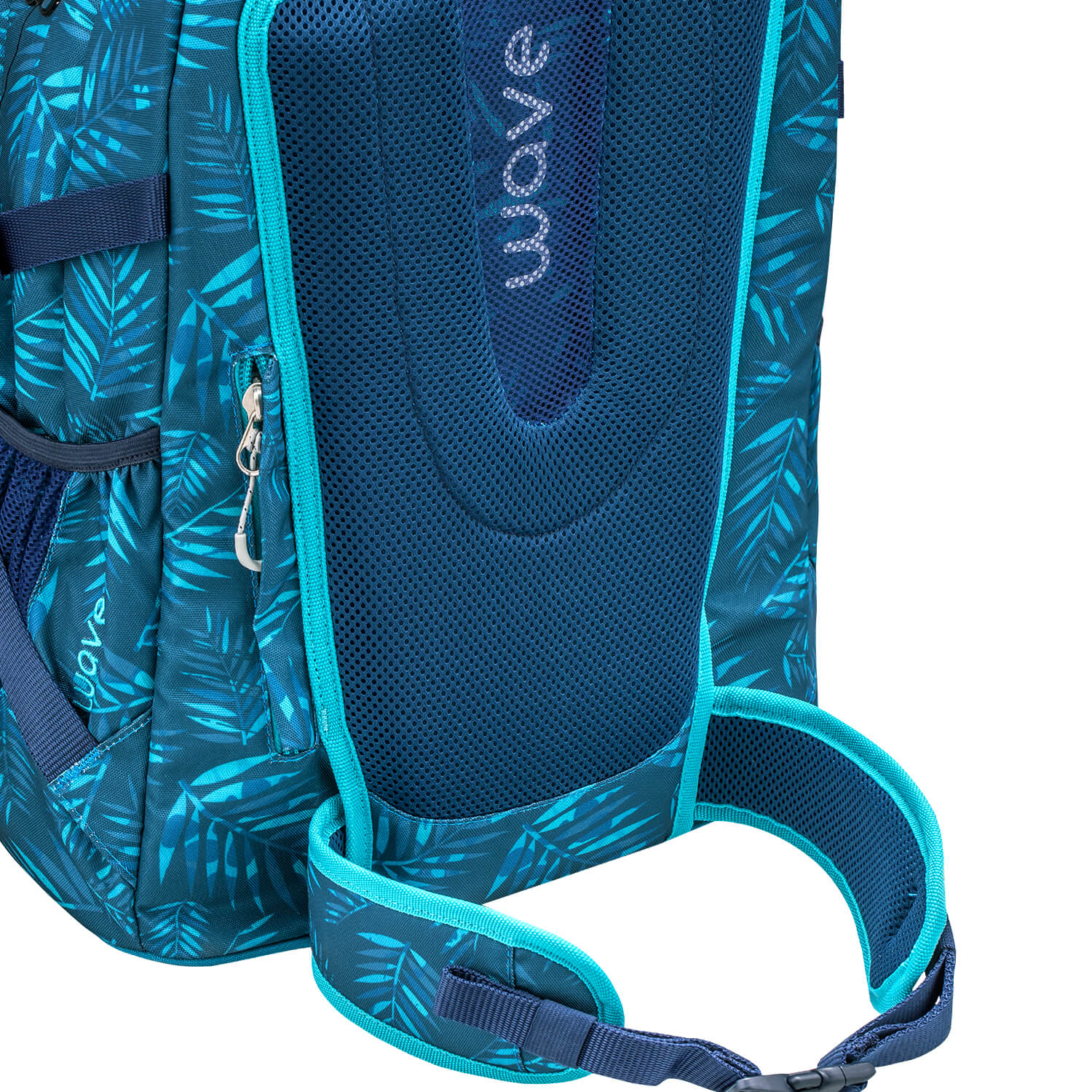 Wave Infinity Jungle Vibe school backpack