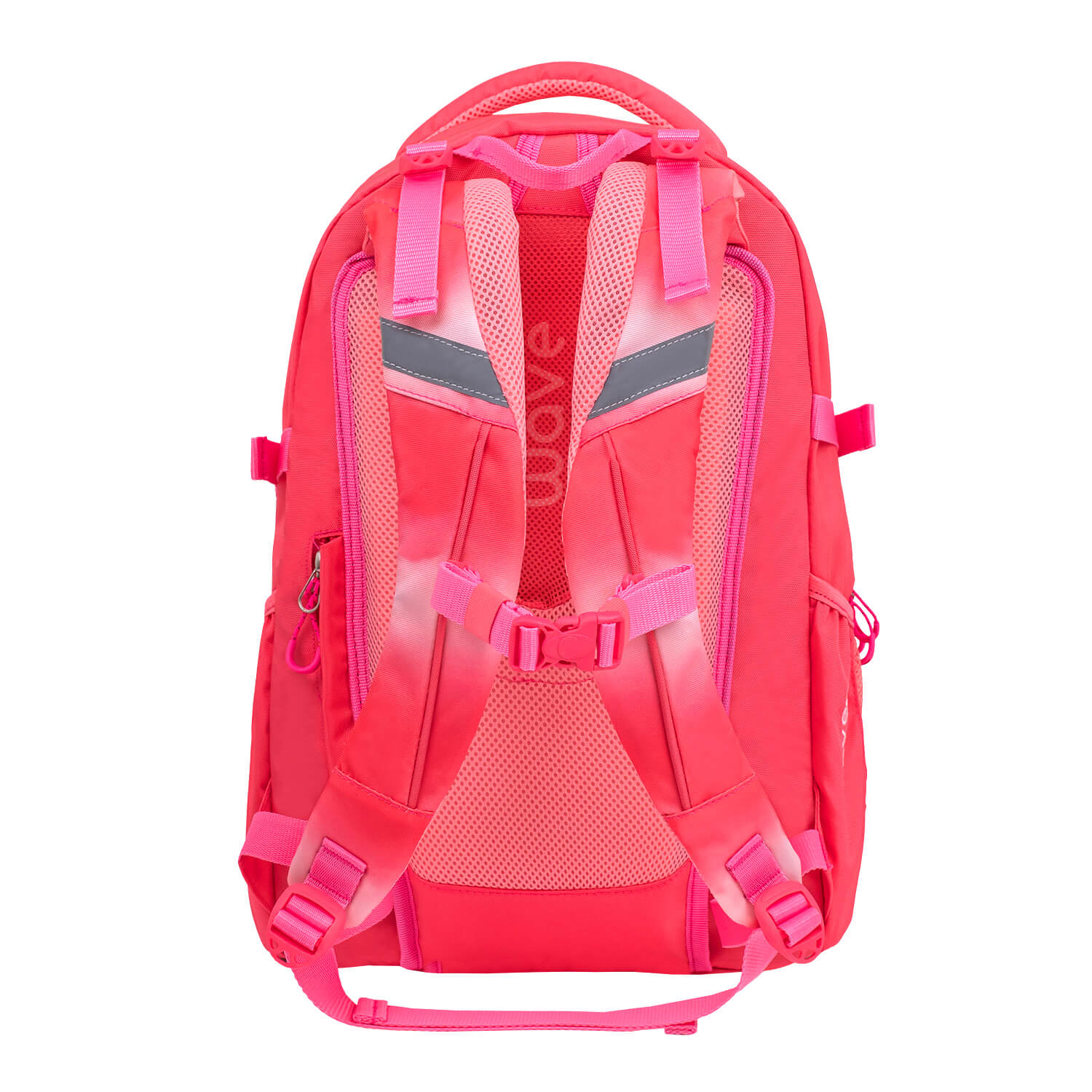 Wave Infinity Ombre Coral Paradise school backpack