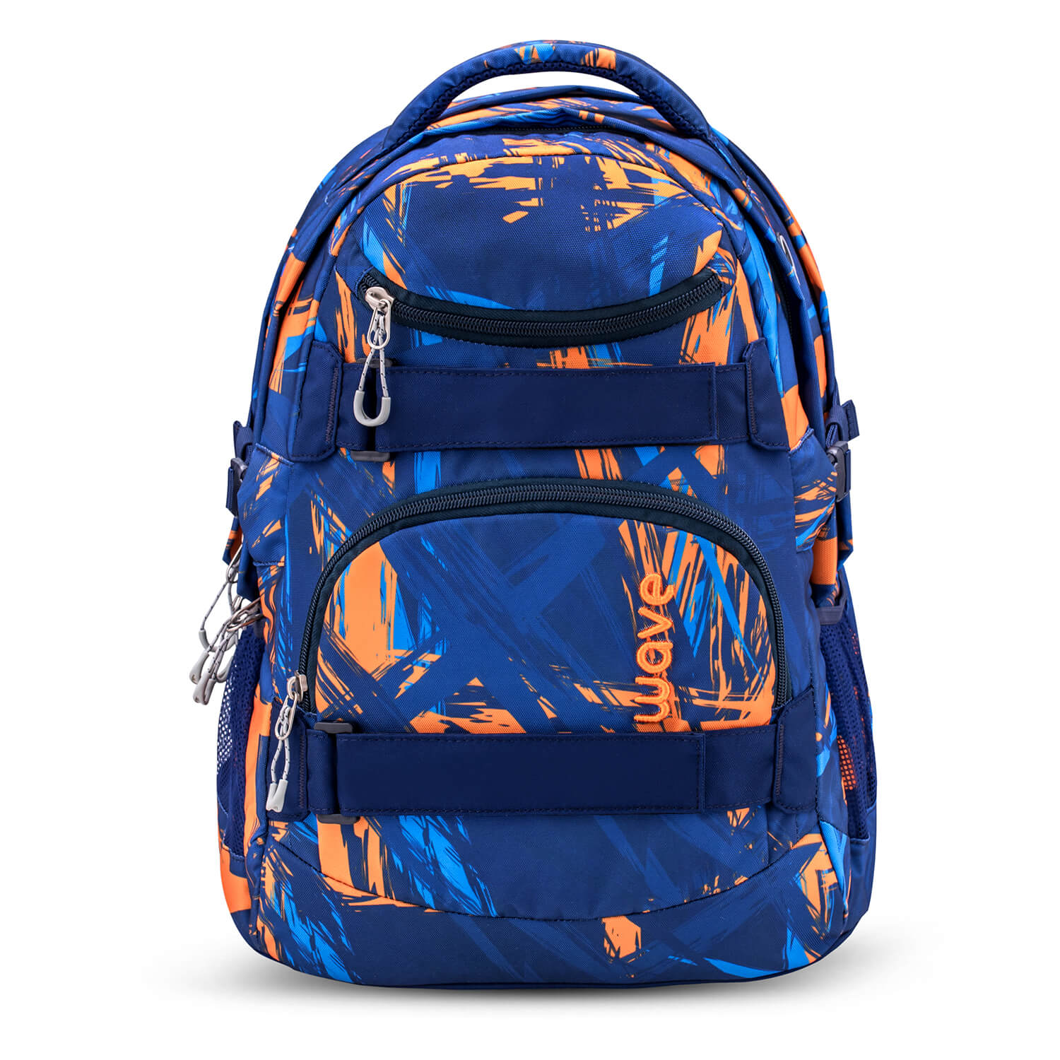 Wave Infinity Orange Graffiti backpack