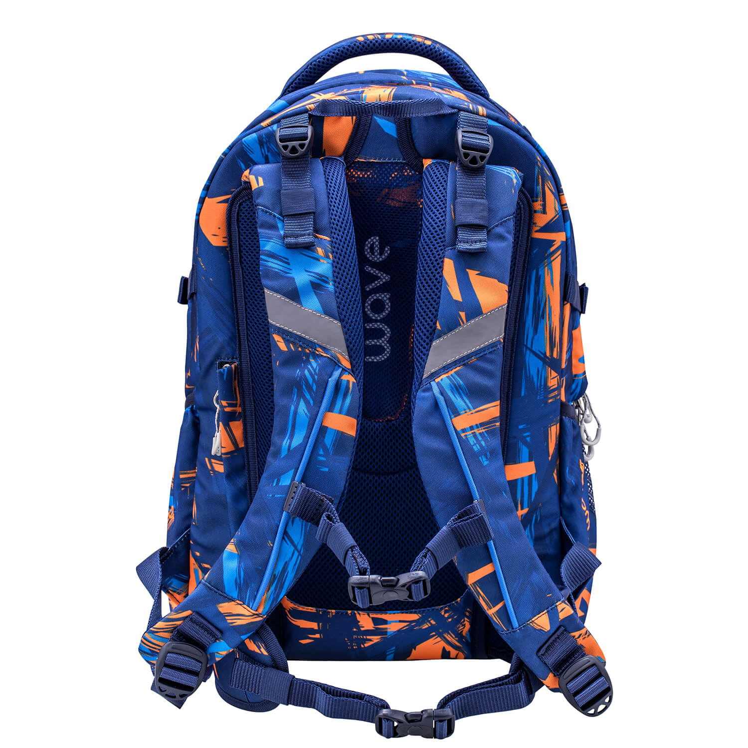 Wave Infinity Orange Graffiti backpack