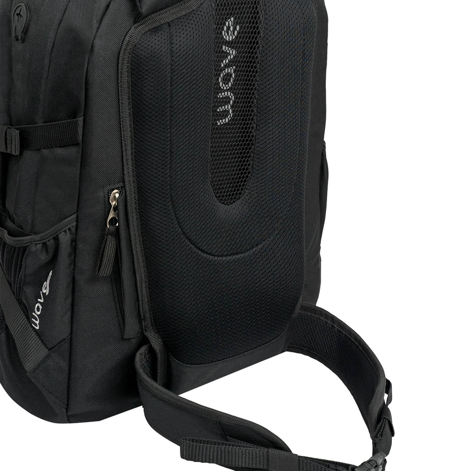 Wave Infinity Posh Black school backpack