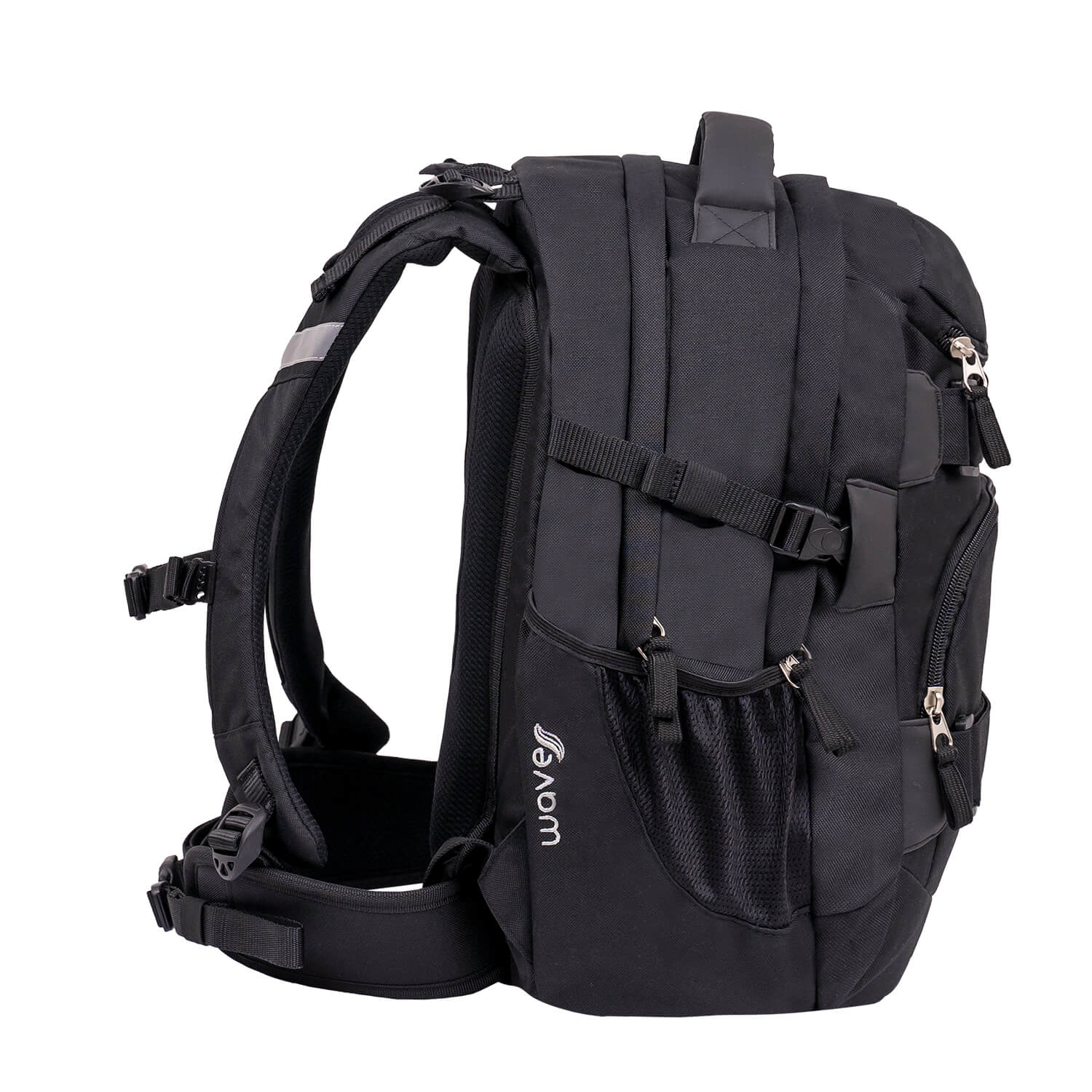 Wave Infinity Posh Black school backpack