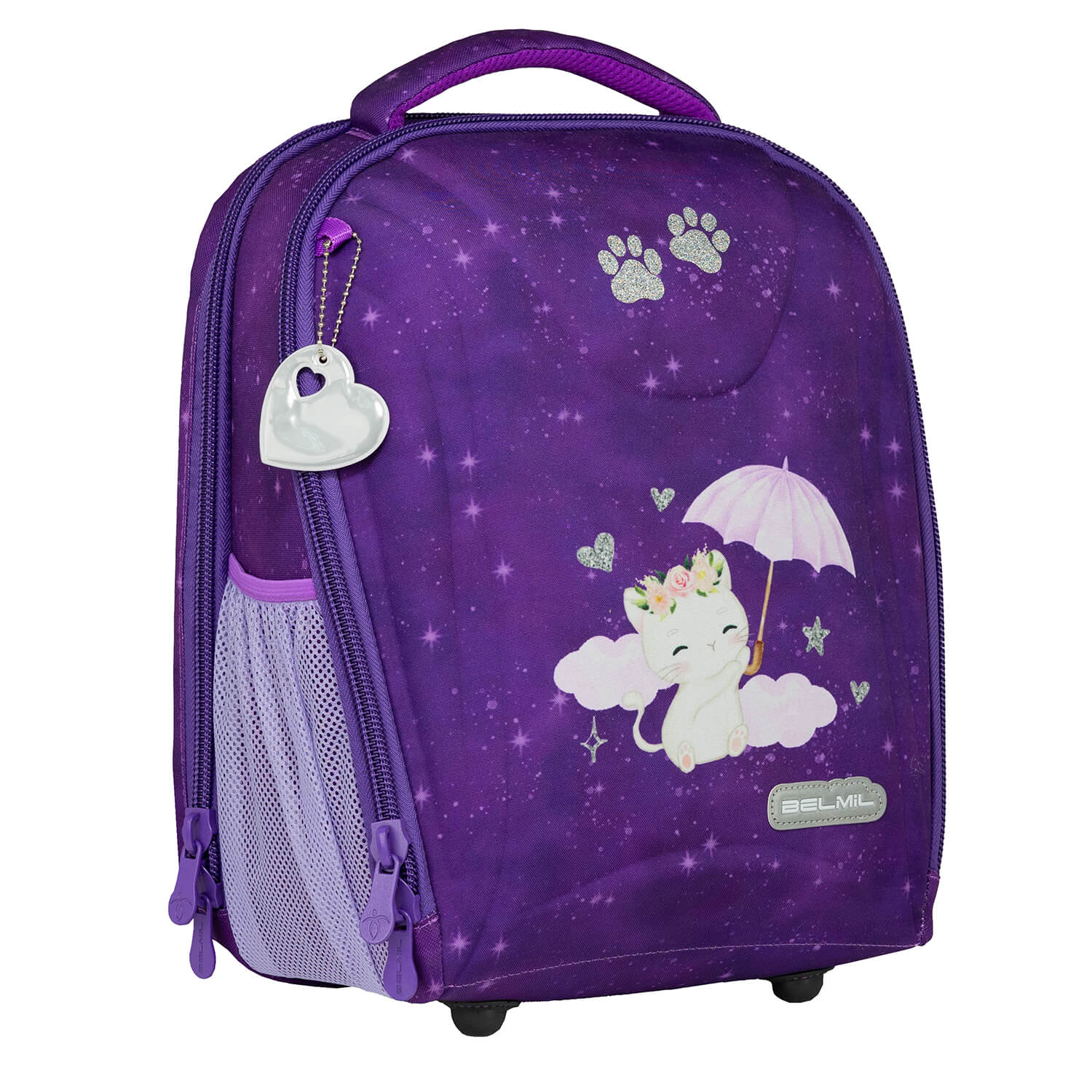 Sturdy Caty on the Moon schoolbag