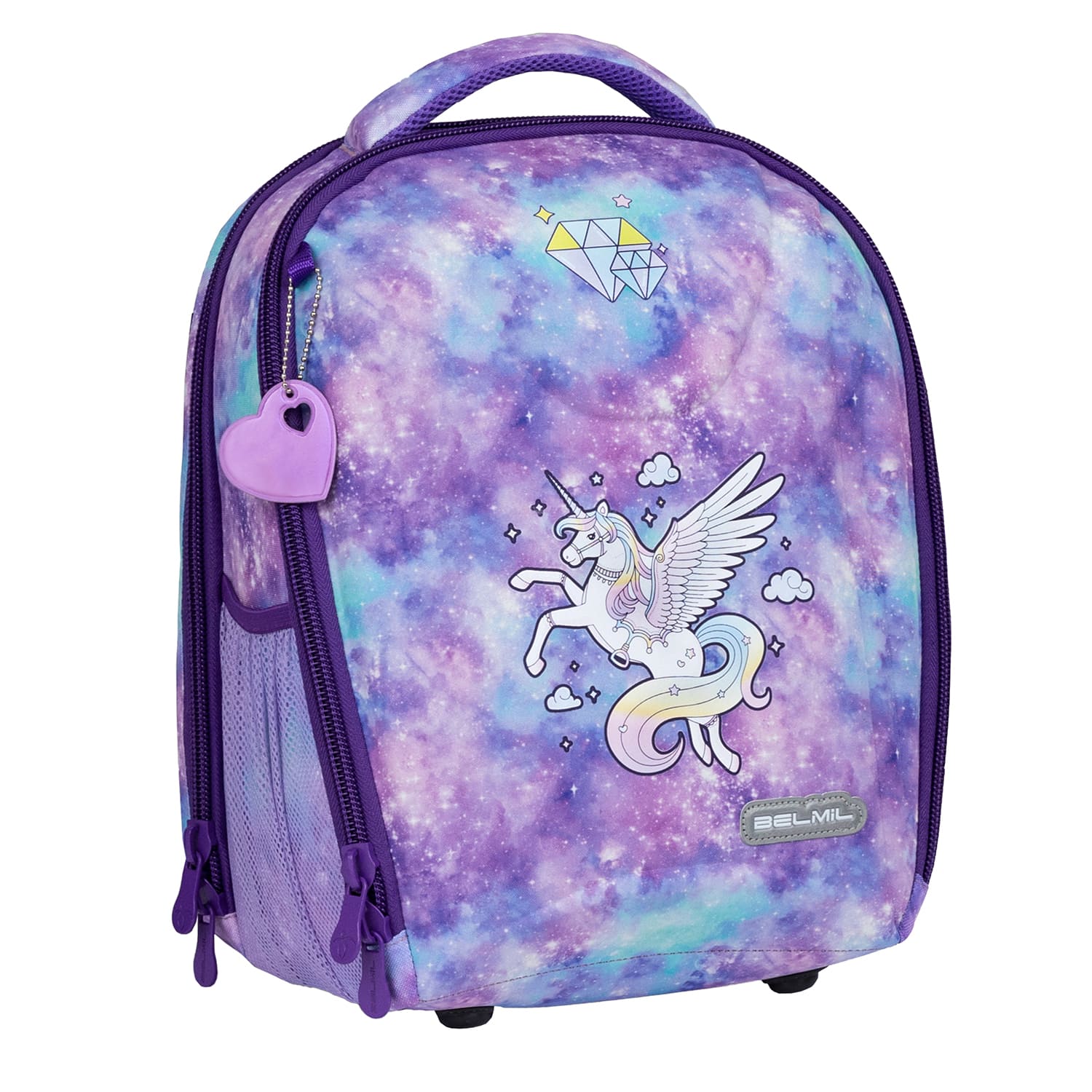 Sturdy Diamond Unicorn schoolbag