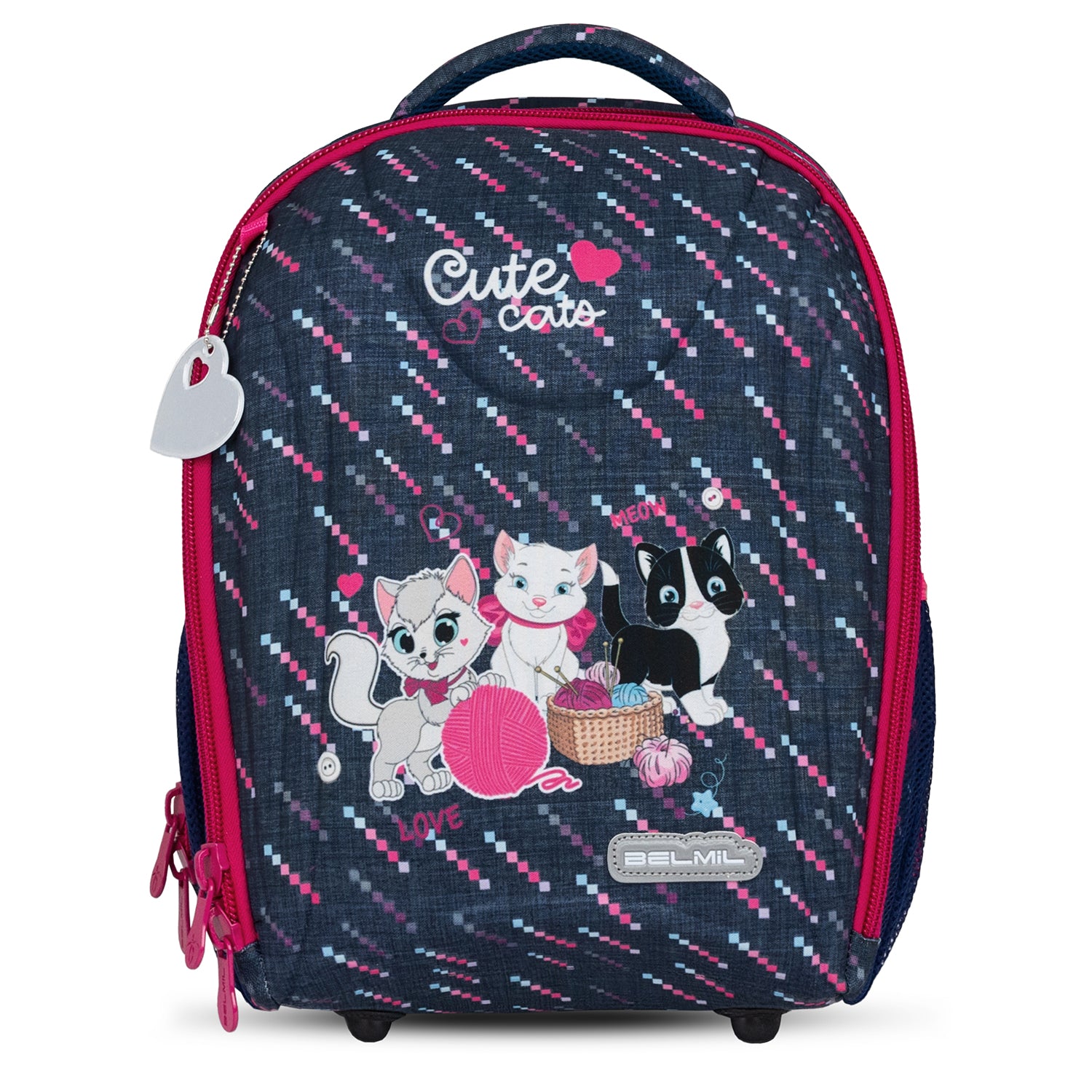 Sturdy Lovely Kittens schoolbag