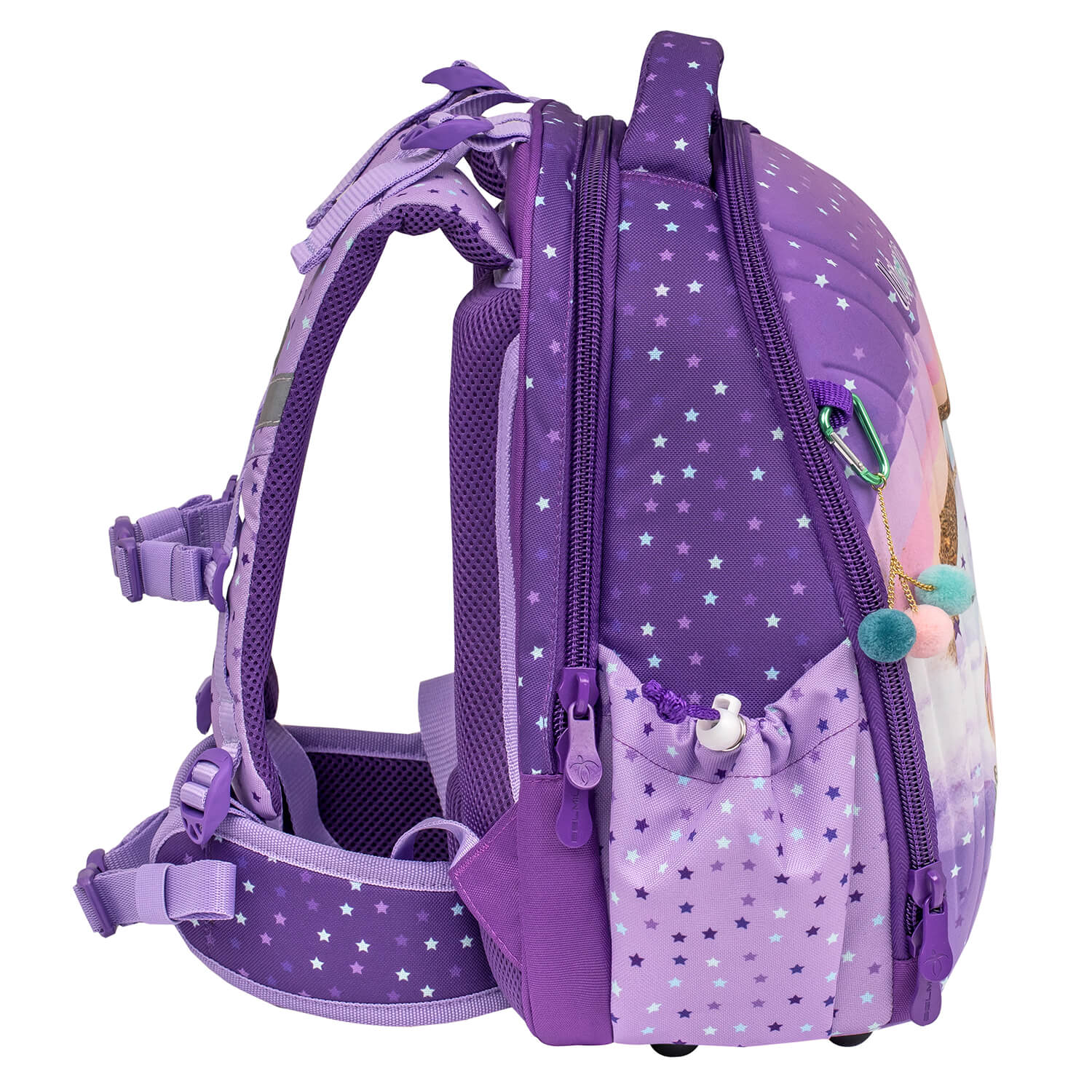 Sturdy Rainbow Unicorn 2  schoolbag