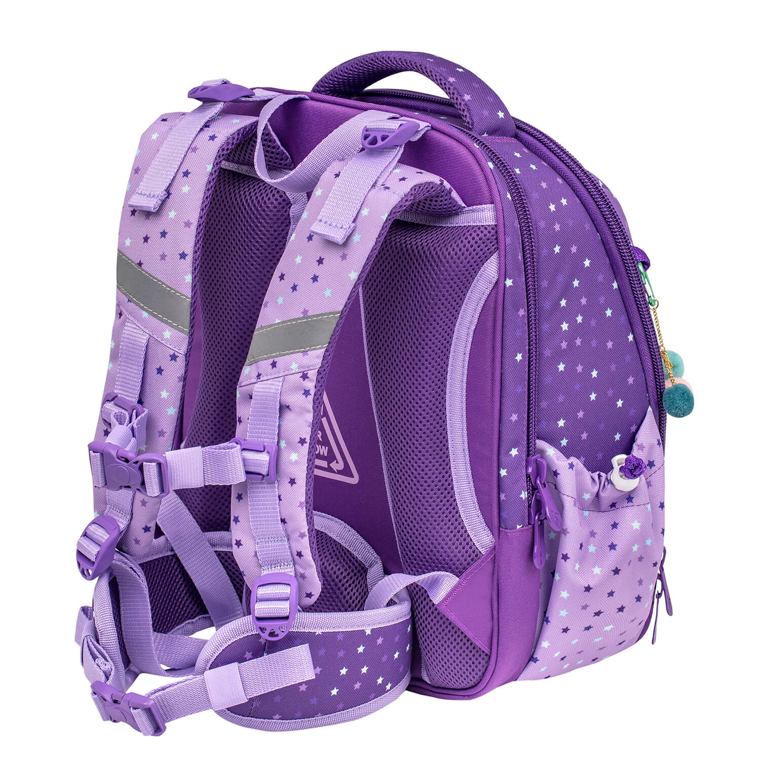 Sturdy Rainbow Unicorn 2  schoolbag