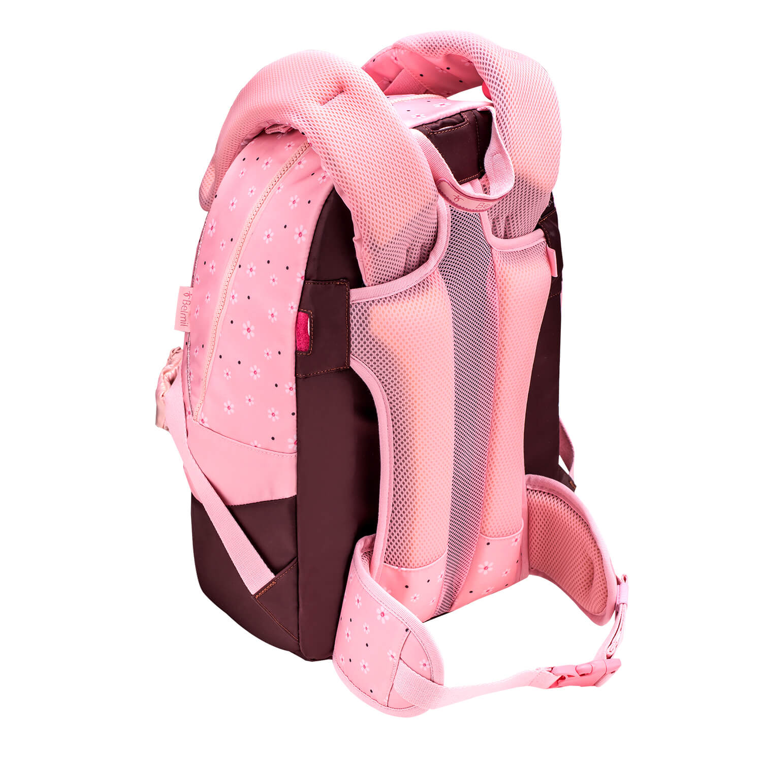 Premium Backpack & Fanny Pack Cherry Blossom Schoolbag 2pcs.