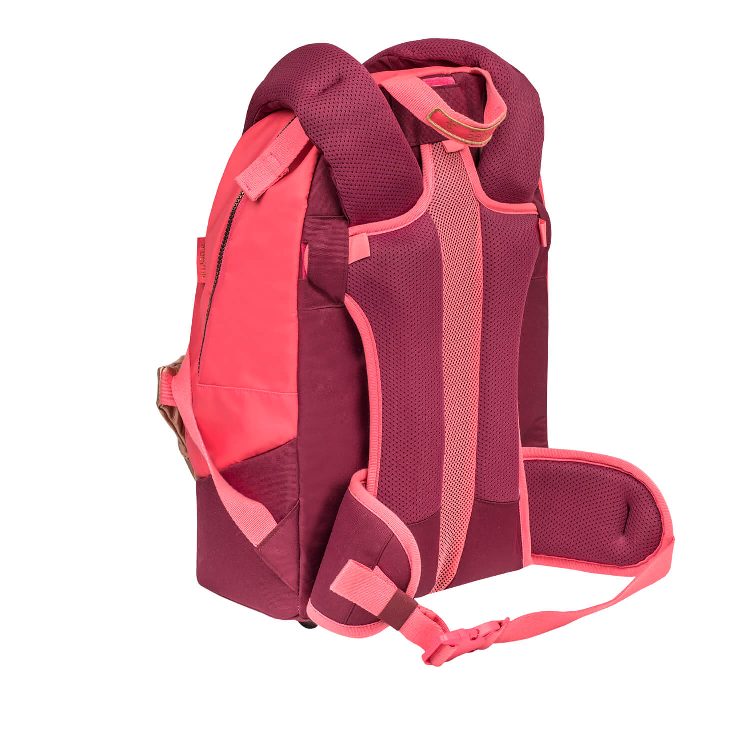 Premium Backpack & Fanny Pack Coral Schoolbag 2pcs.
