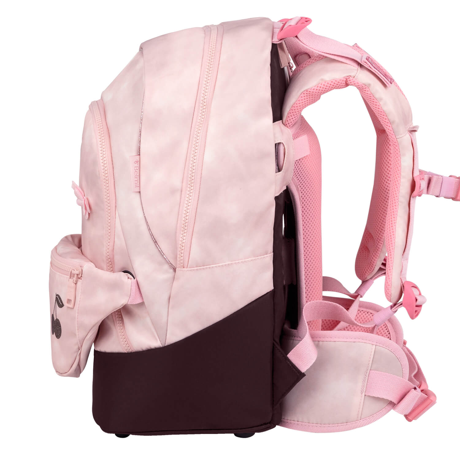 Premium Backpack & Fanny Pack Glam Schoolbag 2pcs.