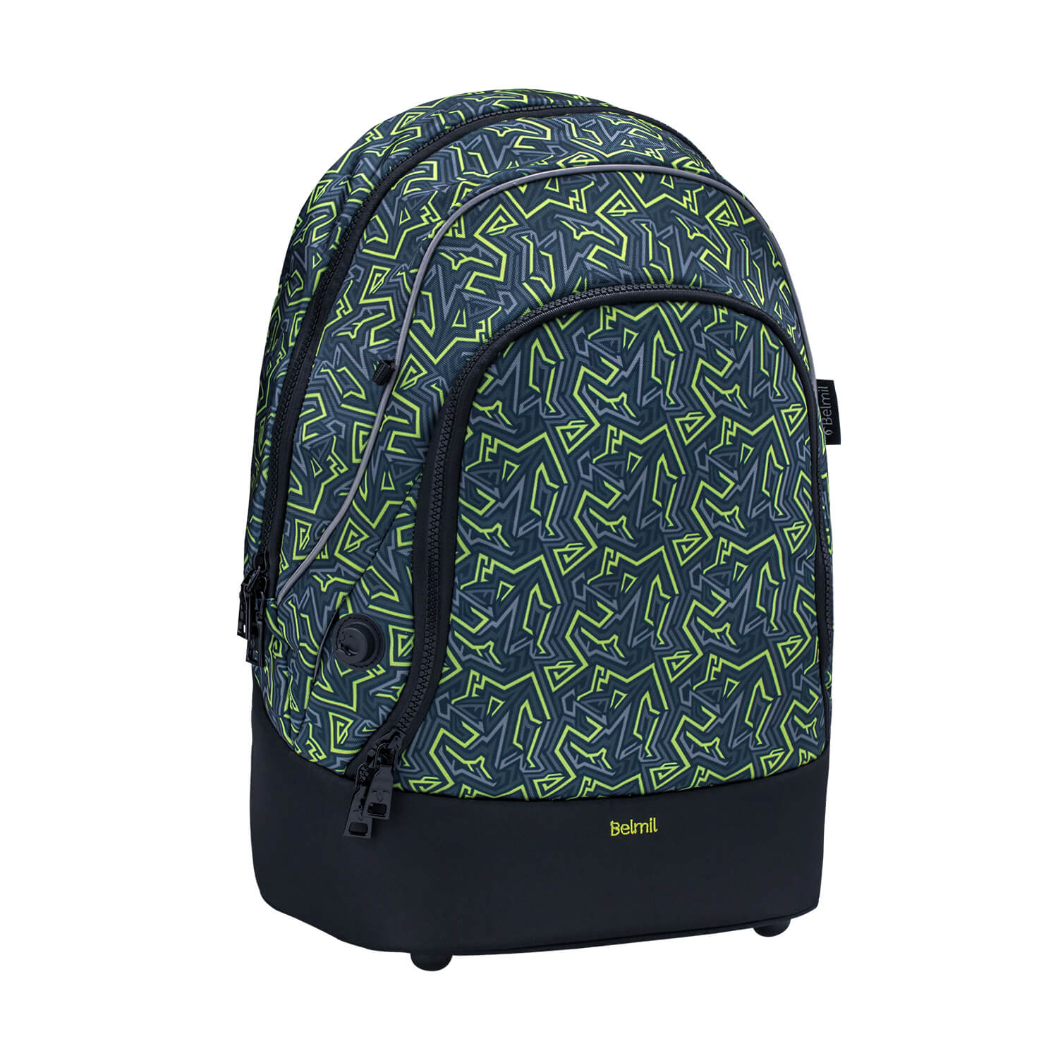 Premium Backpack & Fanny Pack Iguana Schulranzen 2tlg.