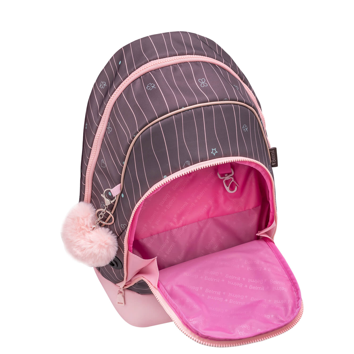 Premium Backpack & Fanny Pack Mint Schoolbag 2pcs.