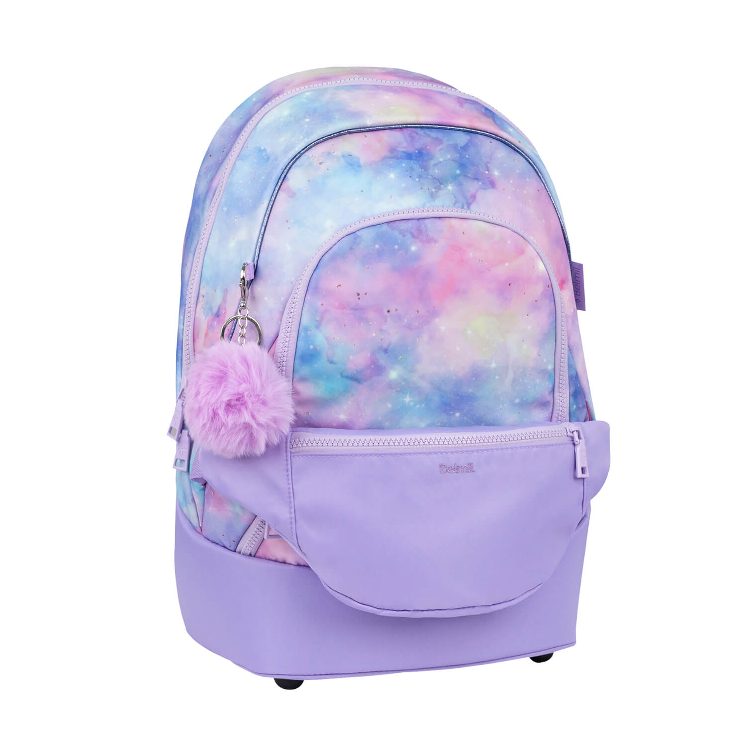 Premium Backpack & Fanny Pack Moonlight Schoolbag 2pcs.