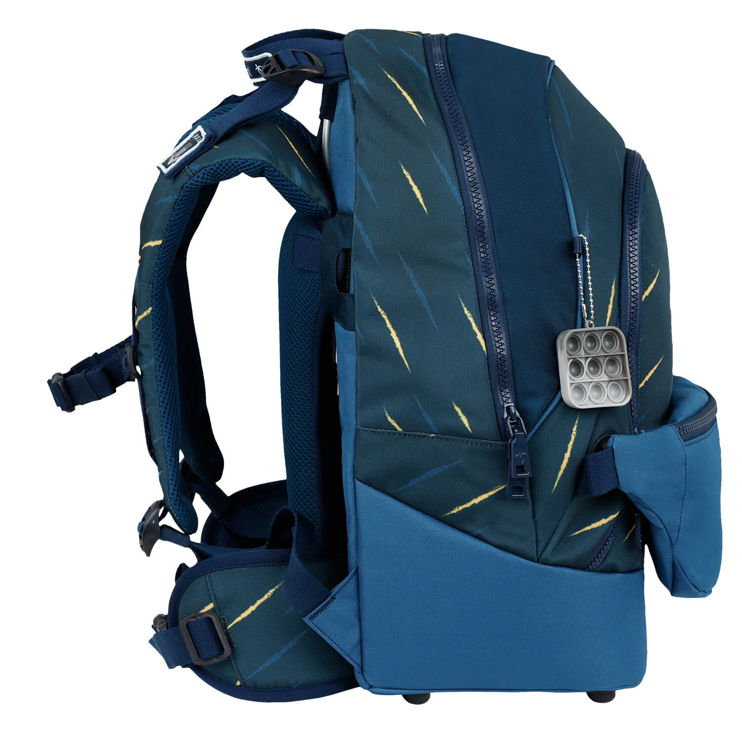 Premium Backpack & Fanny Pack Orion Blue Schoolbag 2pcs.