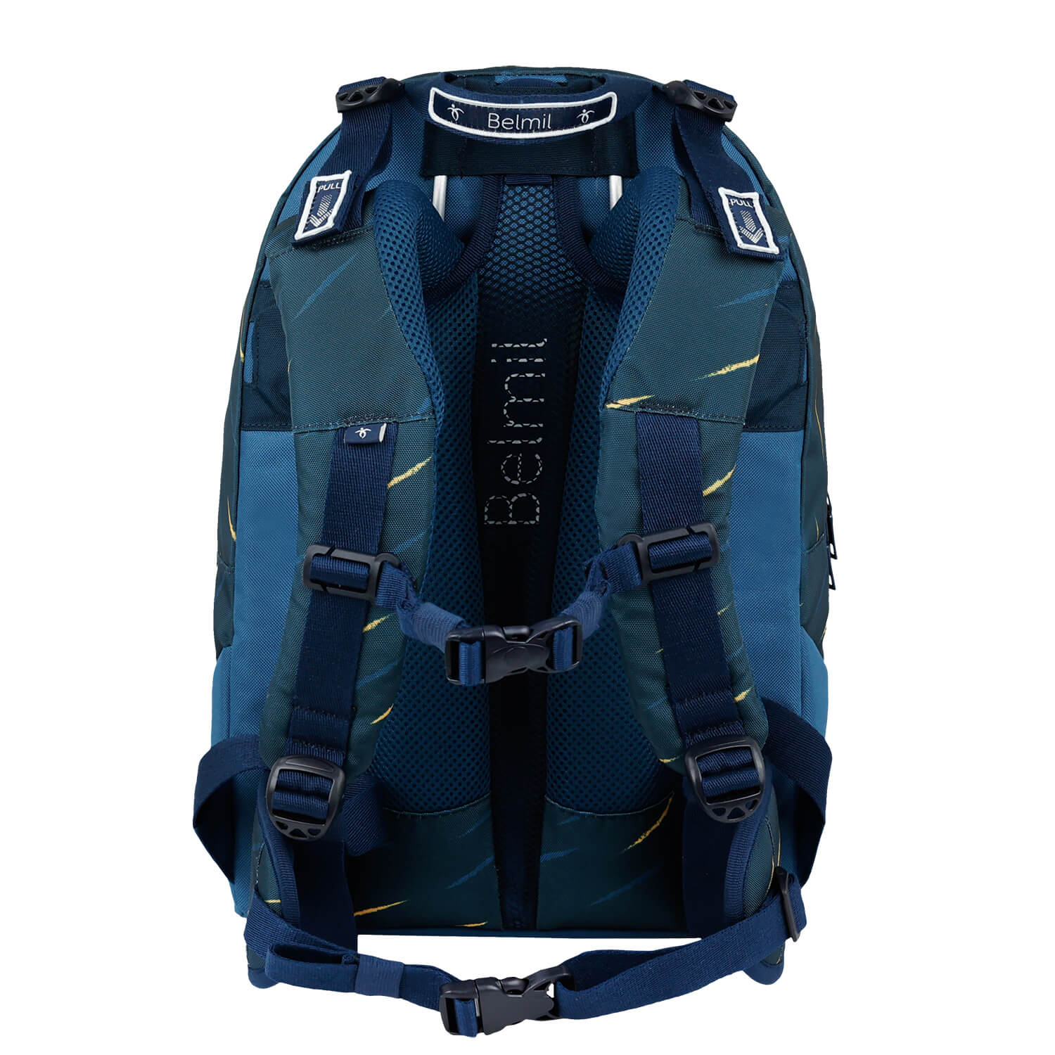 Premium Backpack & Fanny Pack Orion Blue Schoolbag 2pcs.