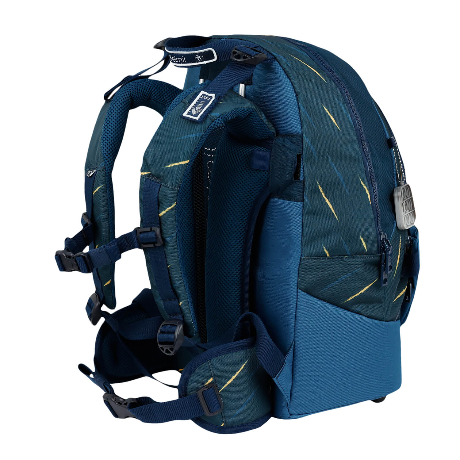 Premium Backpack & Fanny Pack Orion Blue Schoolbag 2pcs.