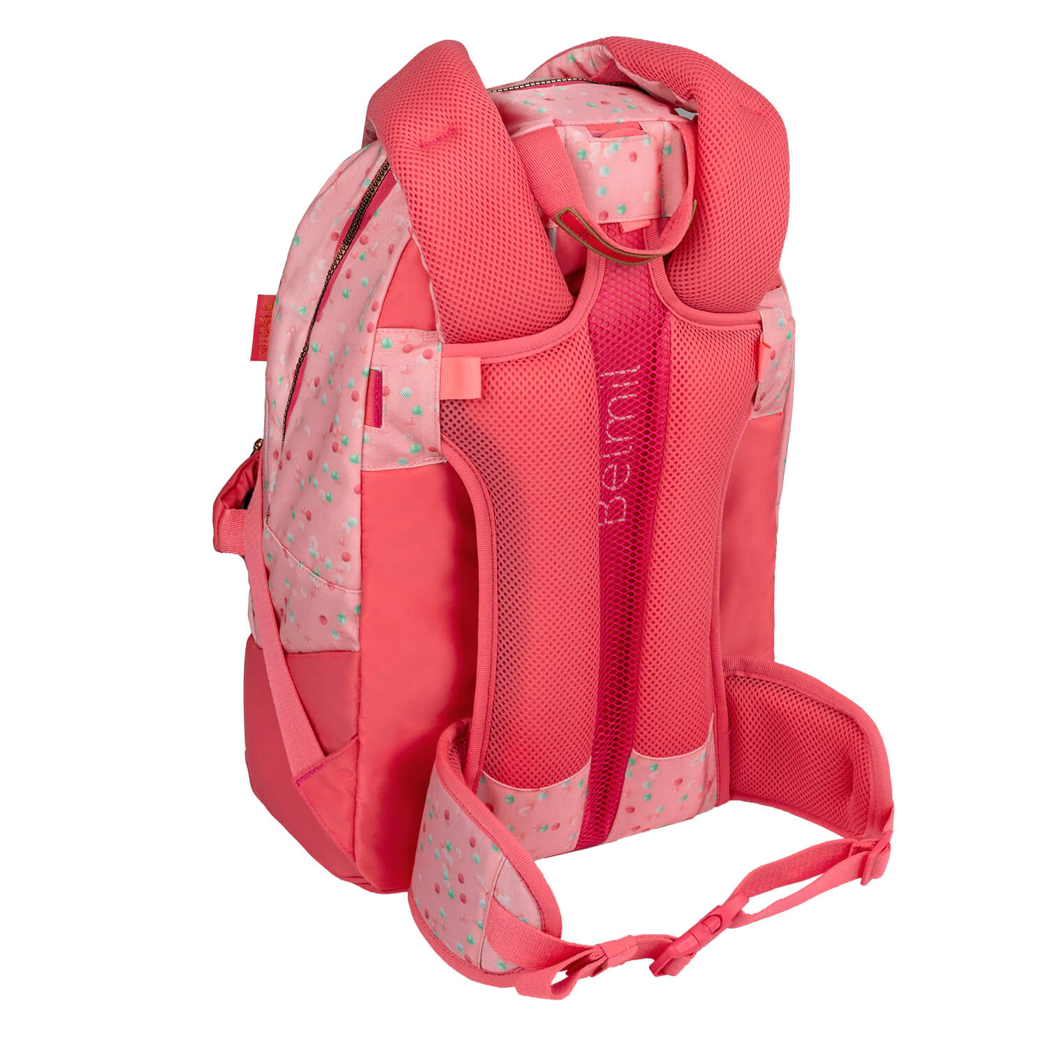 Premium Backpack & Fanny Pack Rose Quartz Schulranzen 2tlg.