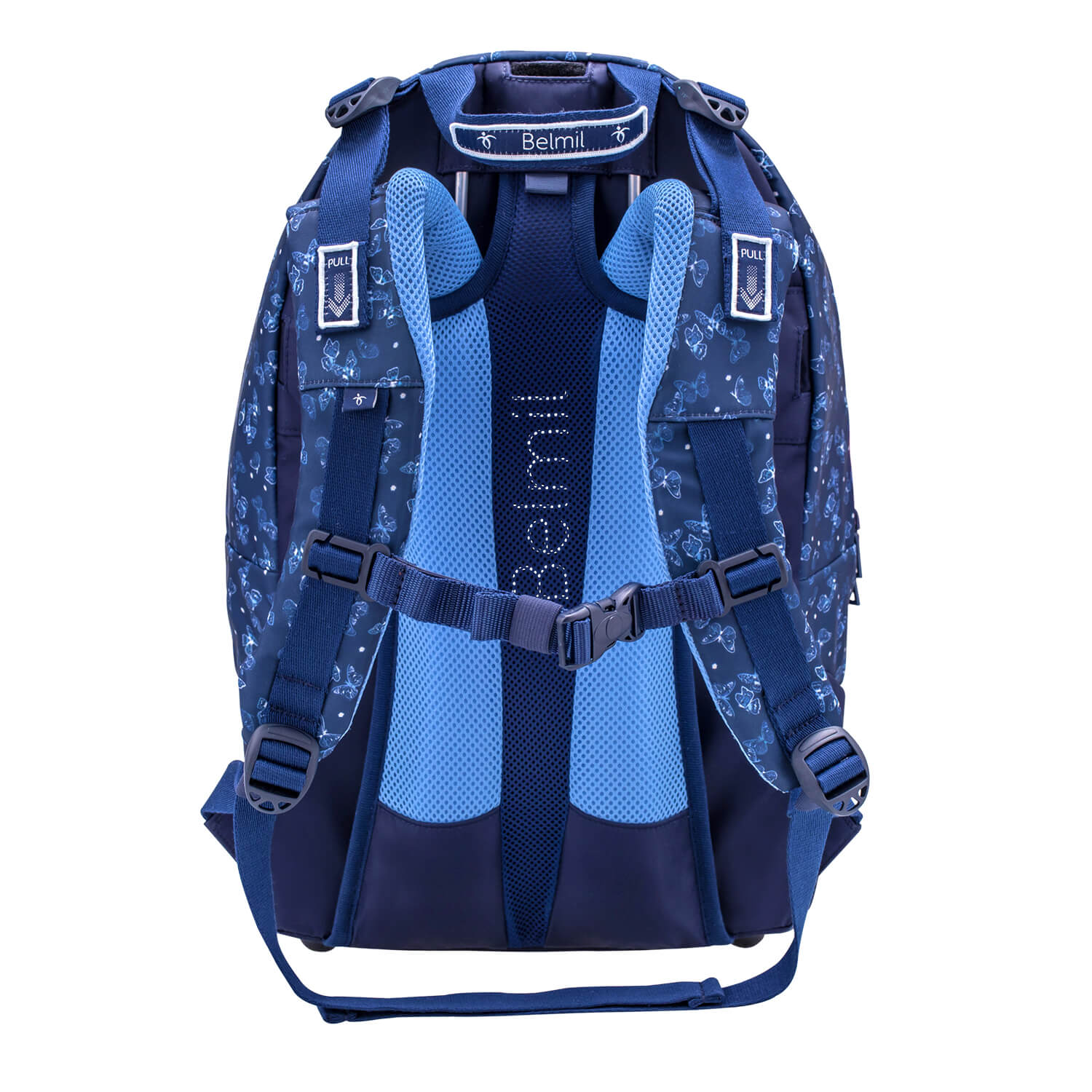 Premium Backpack & Fanny Pack Sapphire Schoolbag 2pcs.