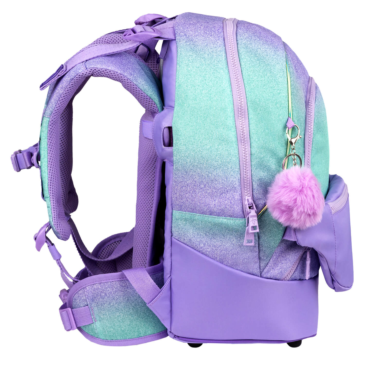 Premium Backpack & Fanny Pack Serenity Schoolbag 2pcs.