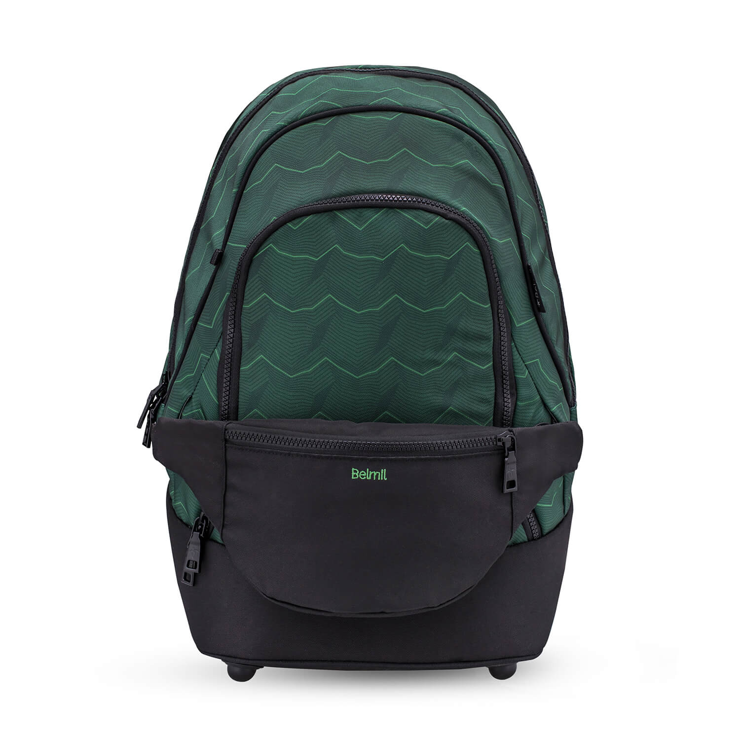 Premium Backpack & Fanny Pack Twist of Lime Schoolbag 2pcs.