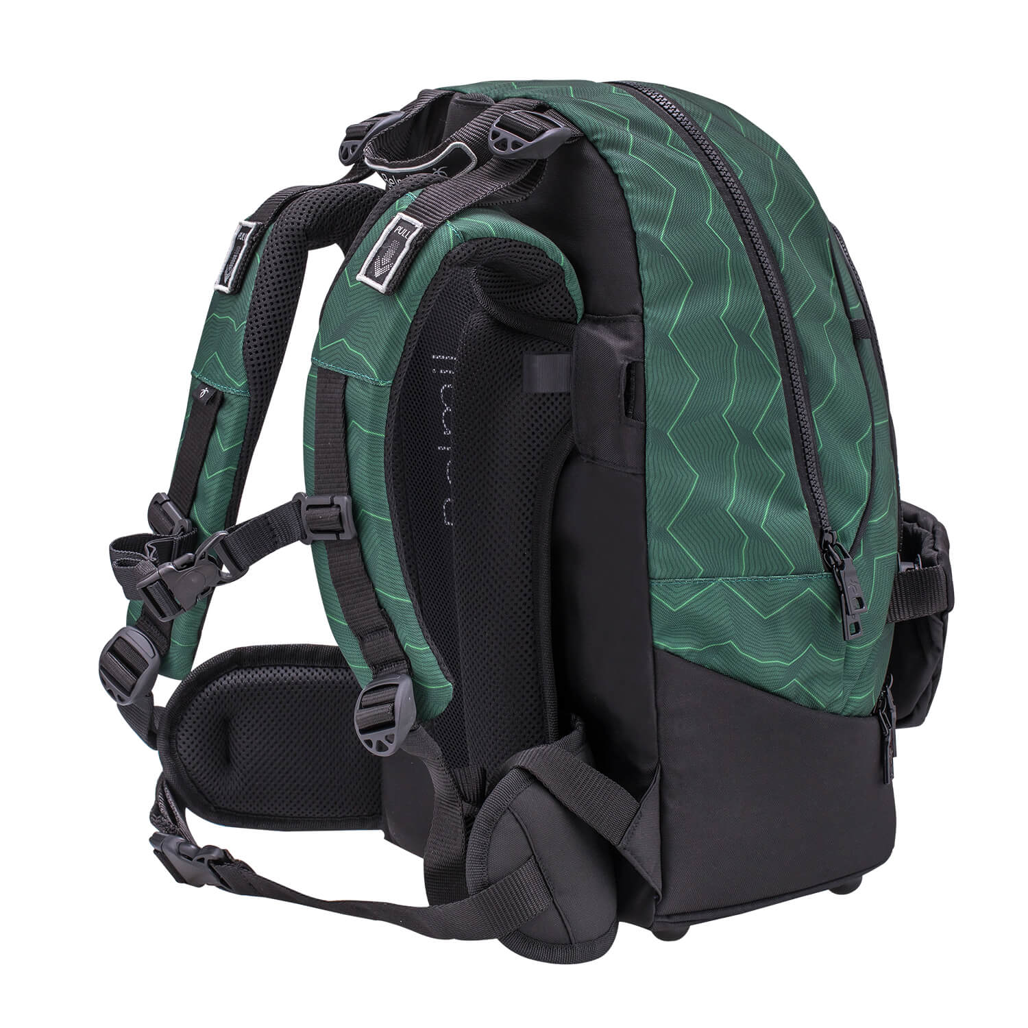Premium Backpack & Fanny Pack Twist of Lime Schulranzen 2tlg.