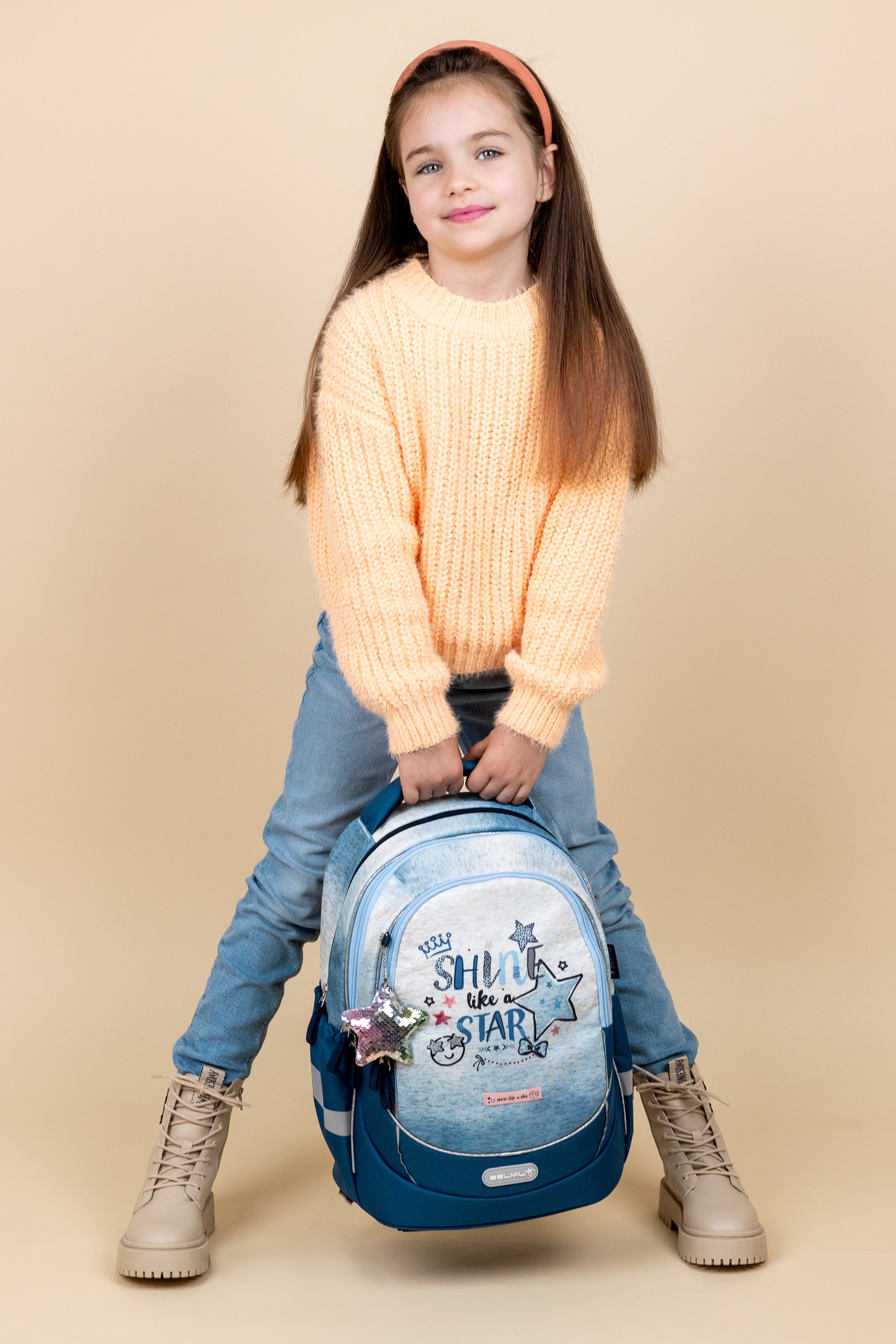 Leisure Plus Shine like a Star Jeans backpack