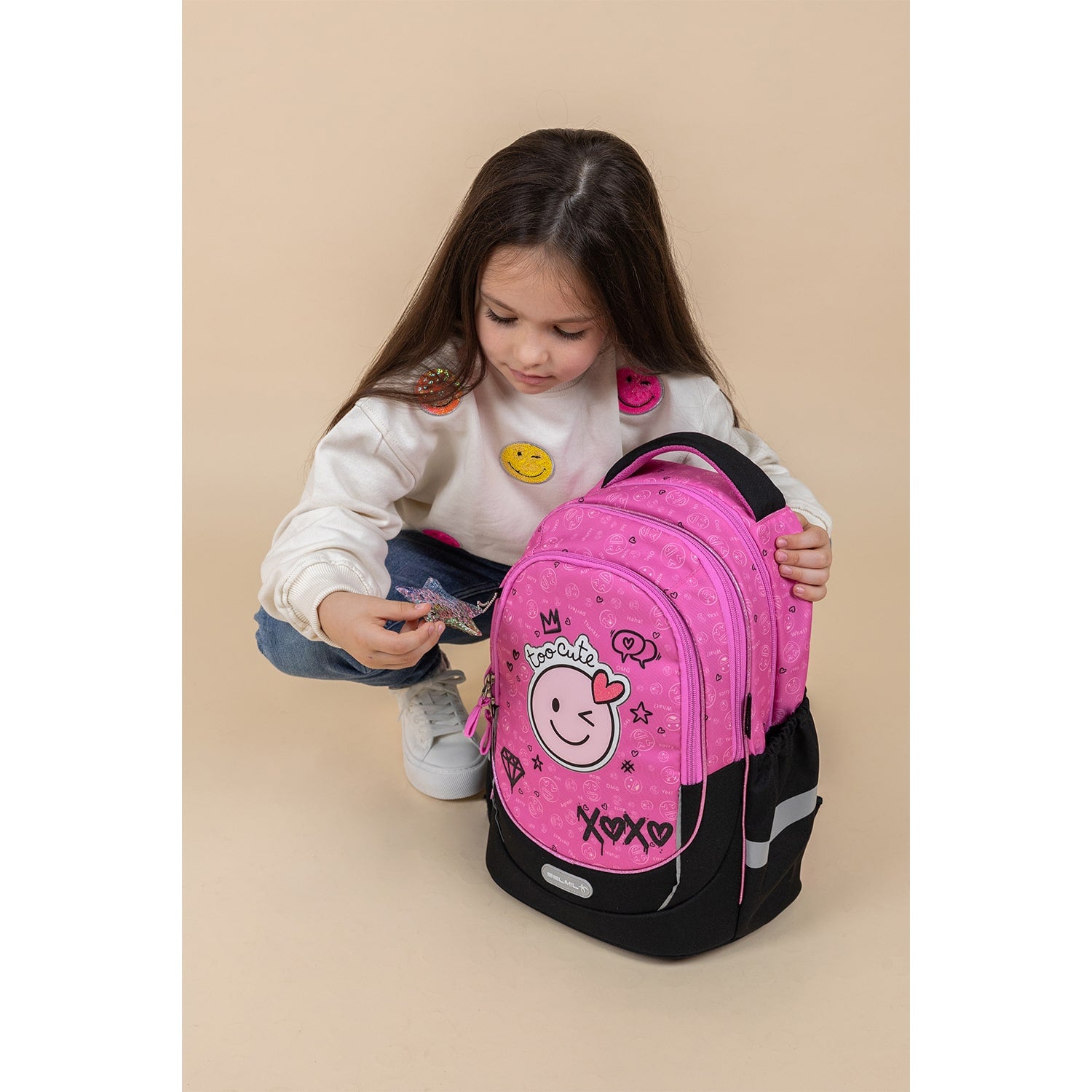 Leisure Plus World Smile Schulrucksack