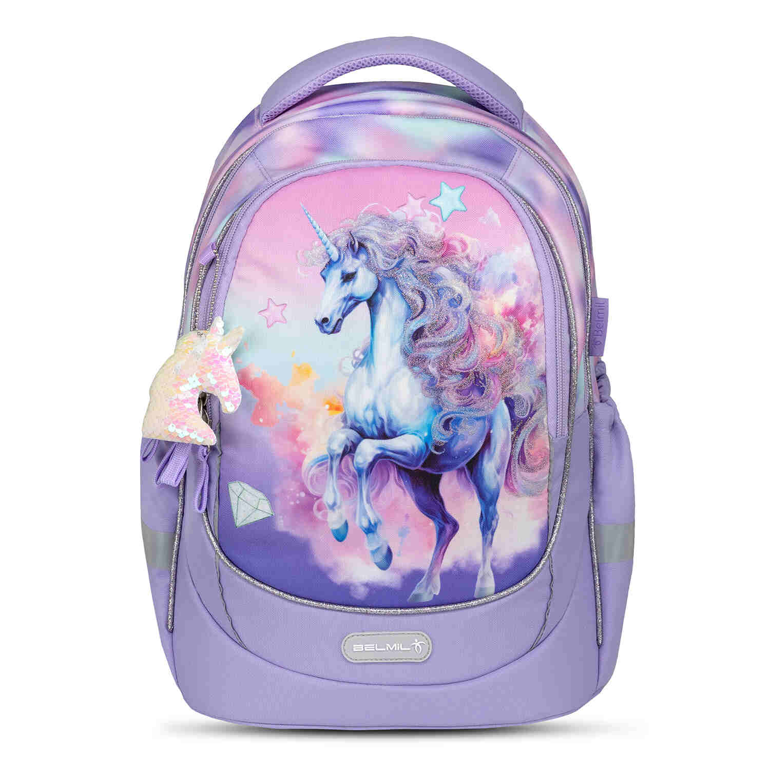 Leisure Plus Bright Rainbow Unicorn Schulrucksack