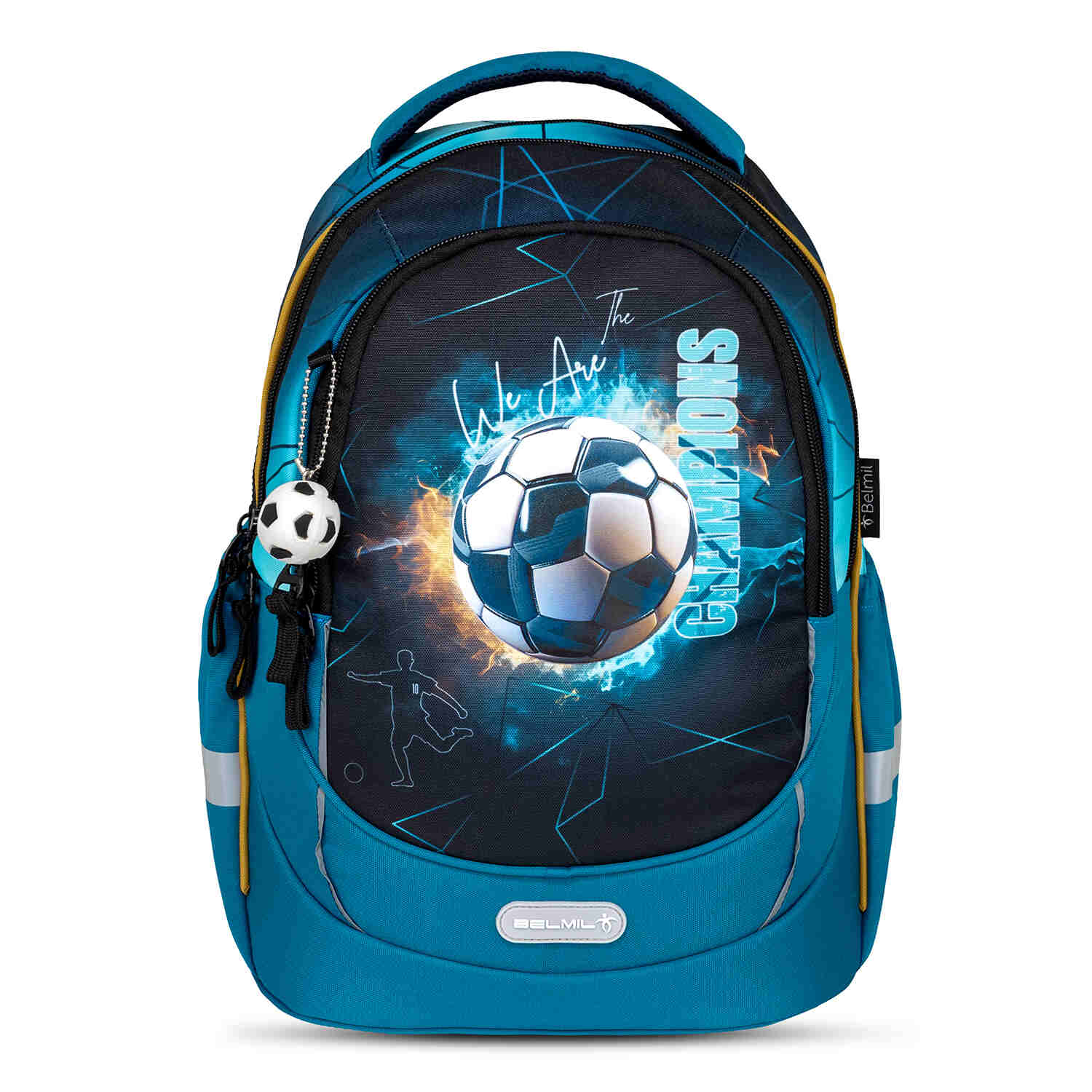 Leisure Plus Fire Football backpack