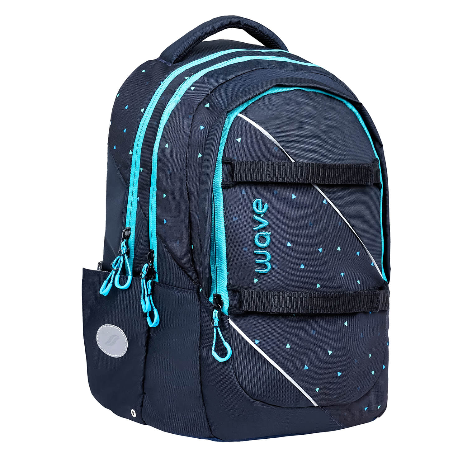 Wave Prime Dots Aurora Schulrucksack