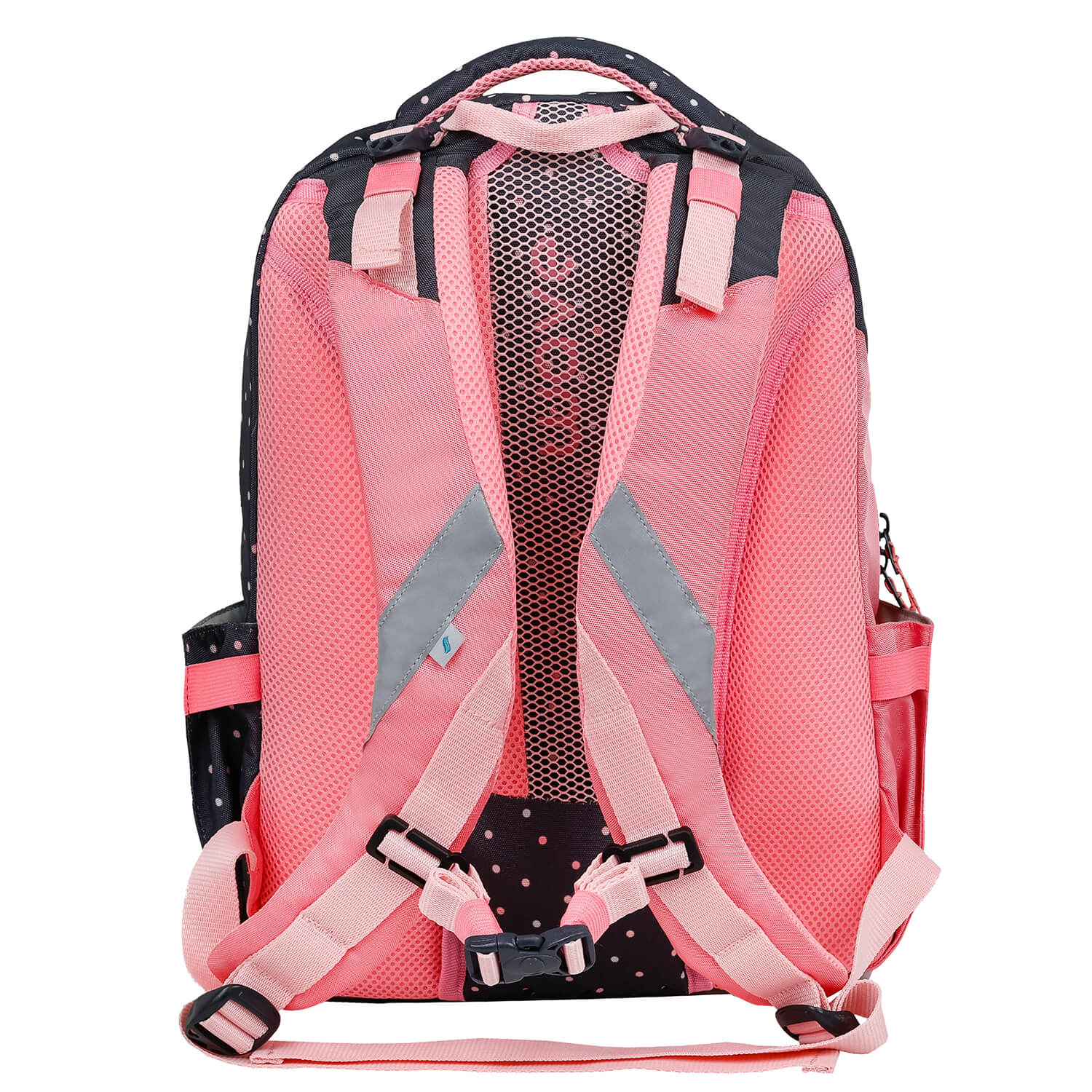 Wave Prime Dots Pinky Schulrucksack