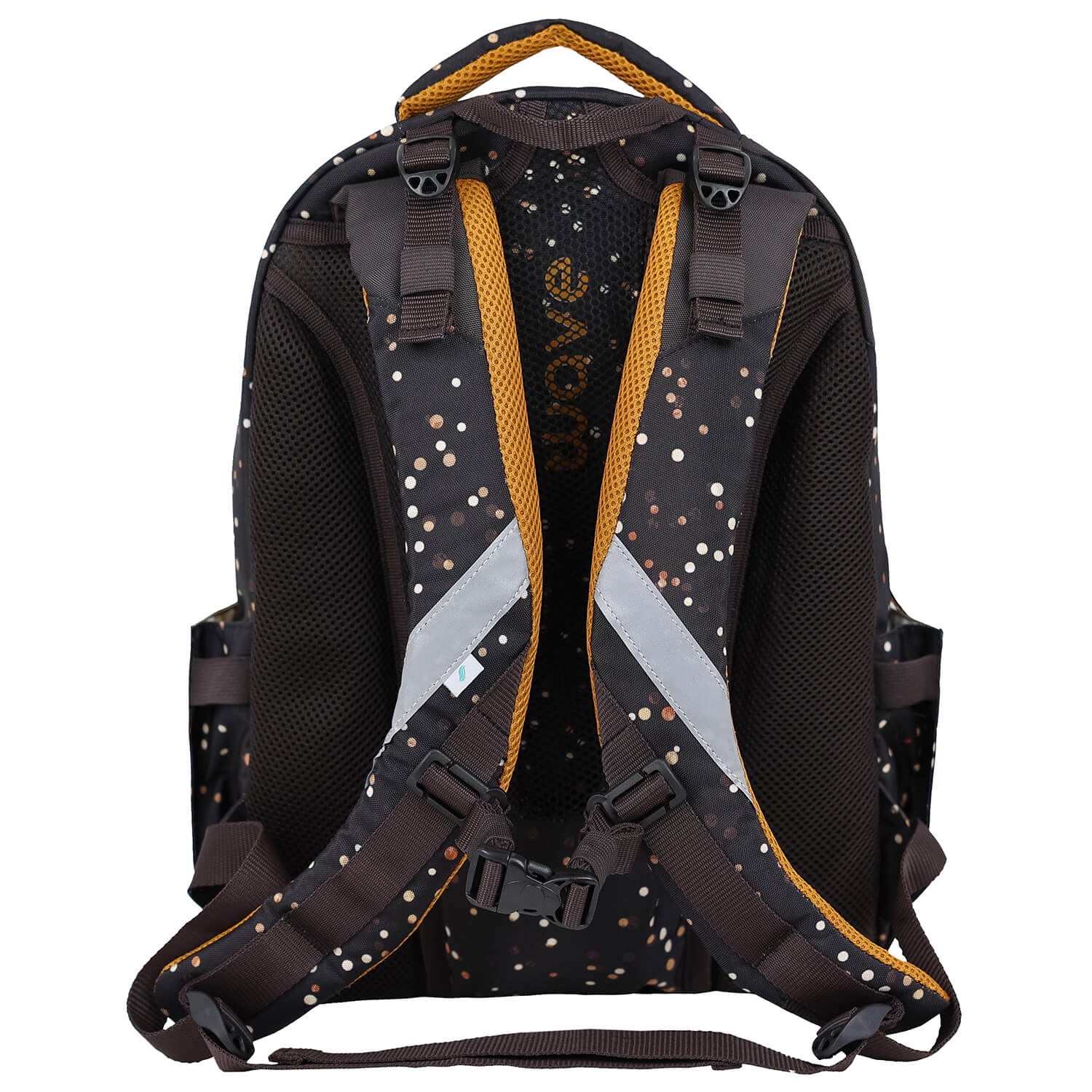 Wave Prime Dots Sand Schulrucksack