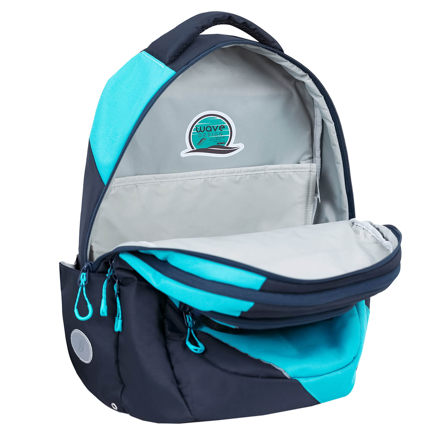 Wave Prime Gradient Aurora school backpack