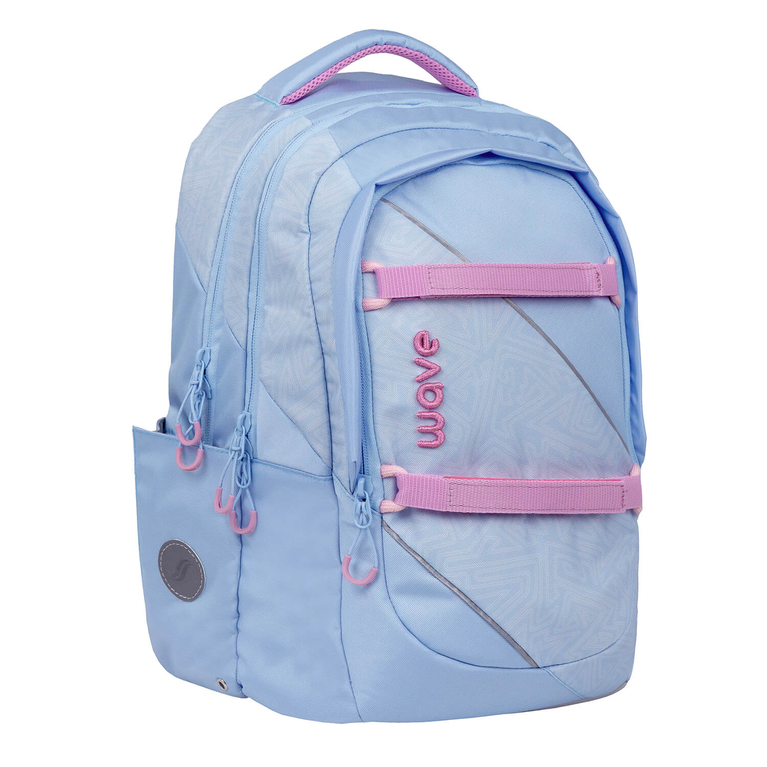 Wave Prime Waves Lavender Schulrucksack