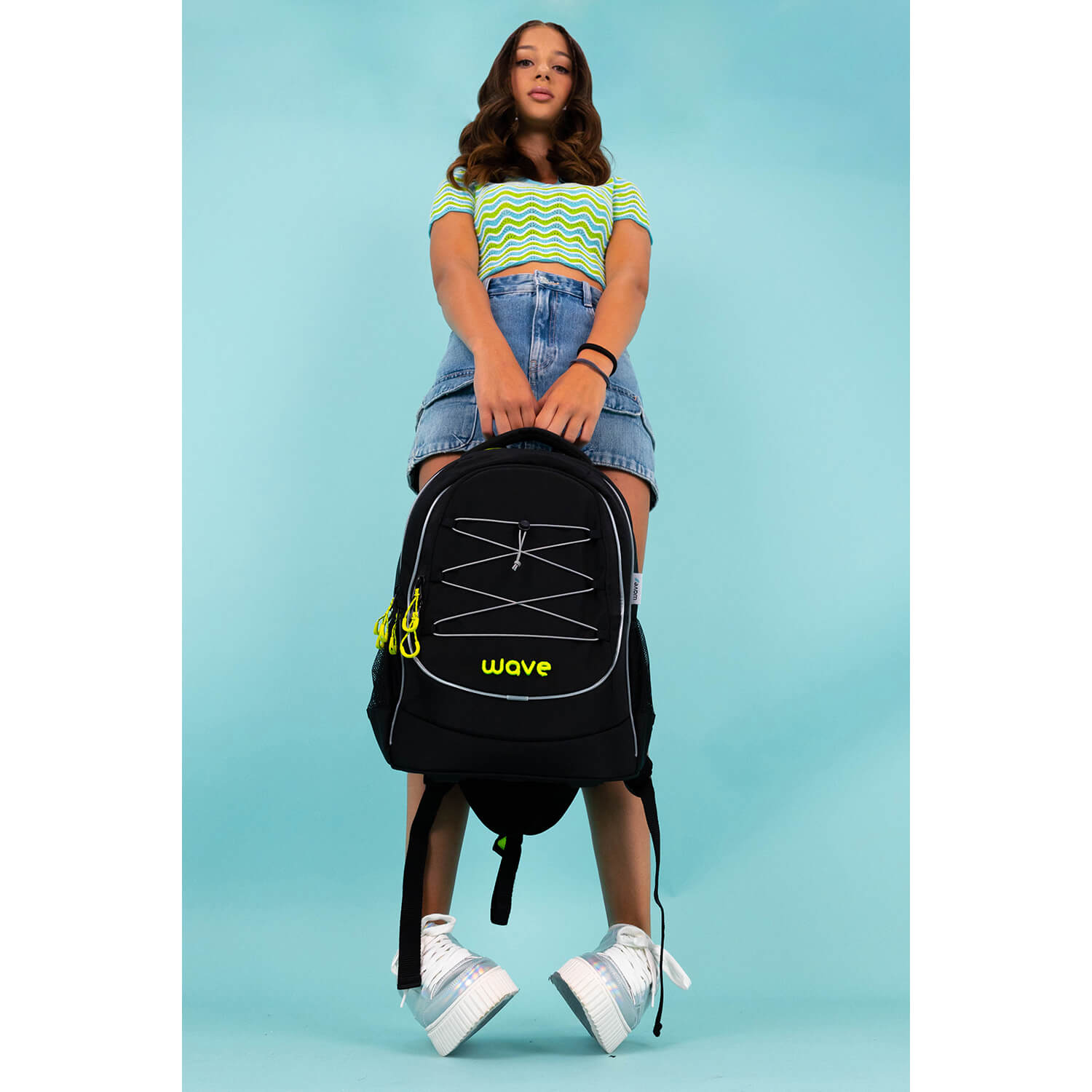 Wave Boost Bold school backpack