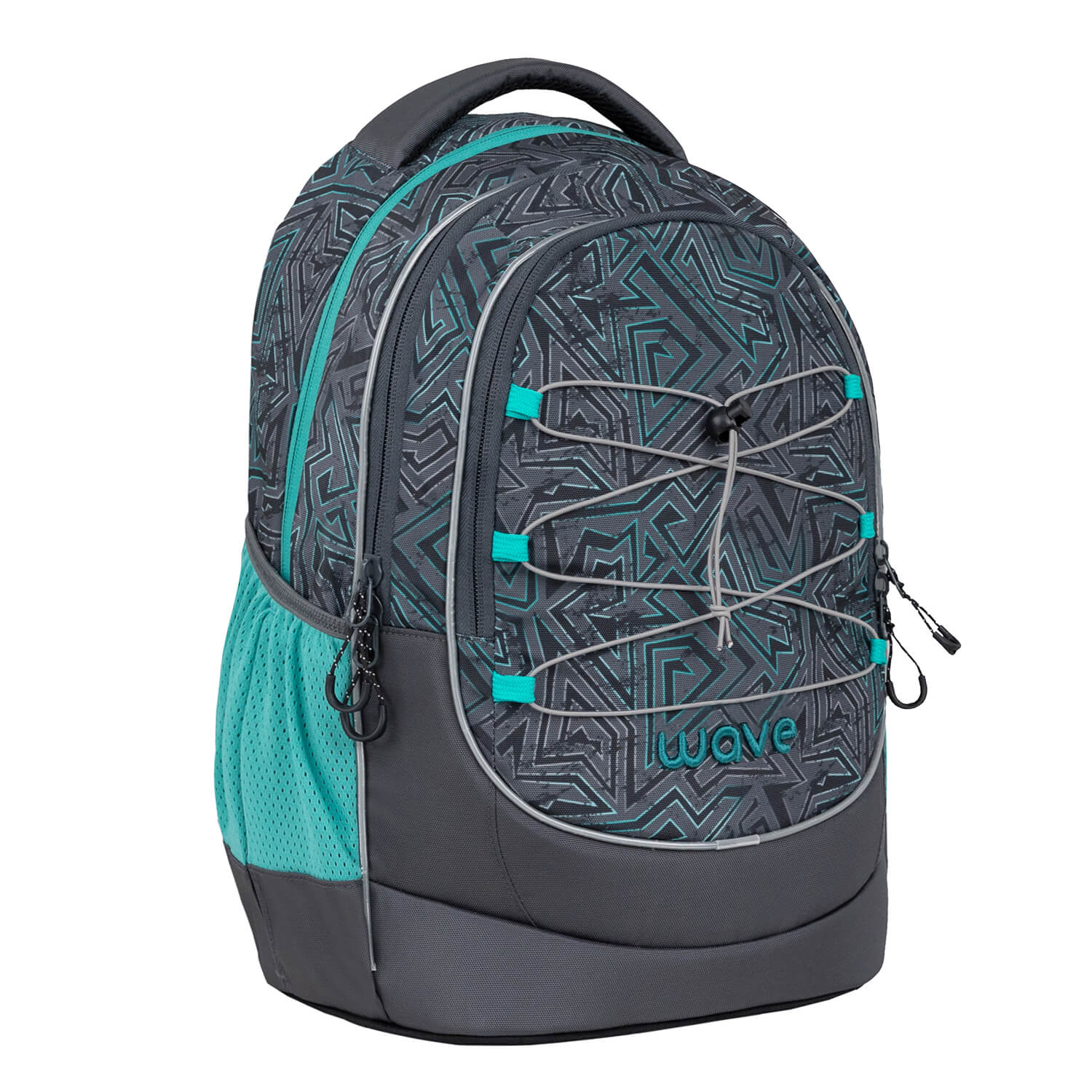 Wave Boost Chaos Lagoon school backpack