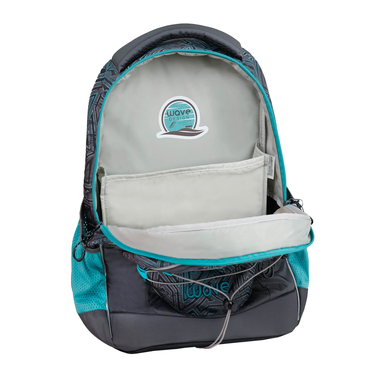 Wave Boost Chaos Lagoon school backpack